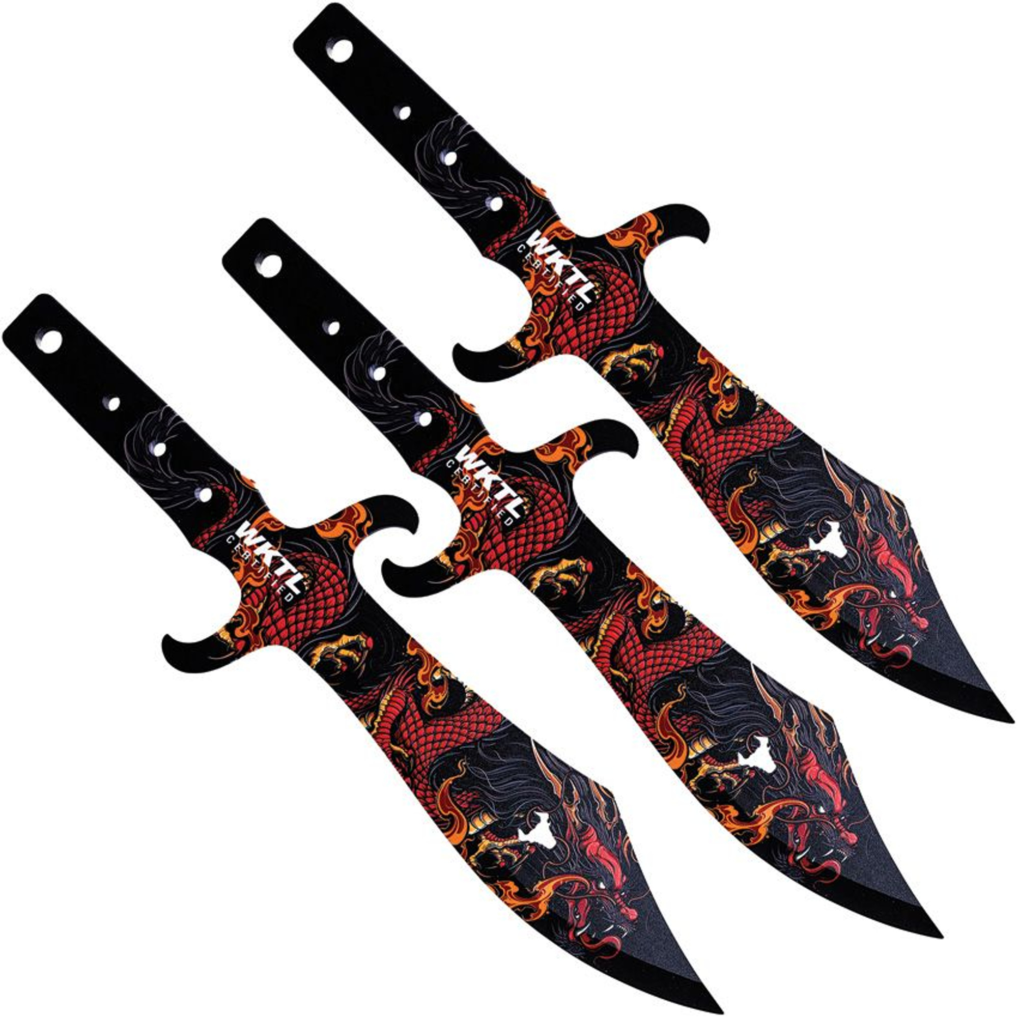 Toro Knives Tesoro Throwing Knives Fire