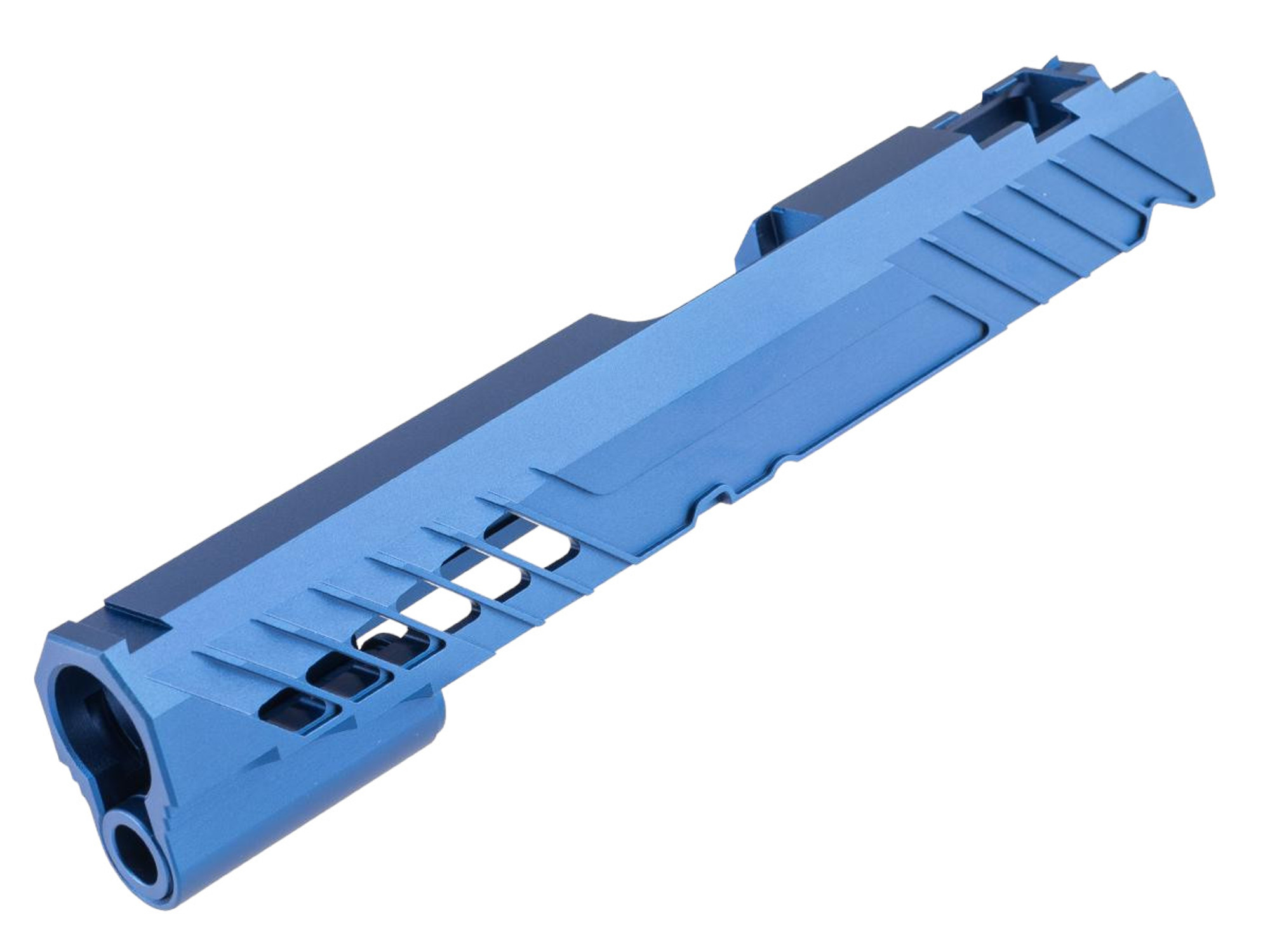 Dr. Black "Type 300R" Custom Aluminum Slide for Tokyo Marui Hi-CAPA Gas Blowback Airsoft Pistols (Color: Blue)