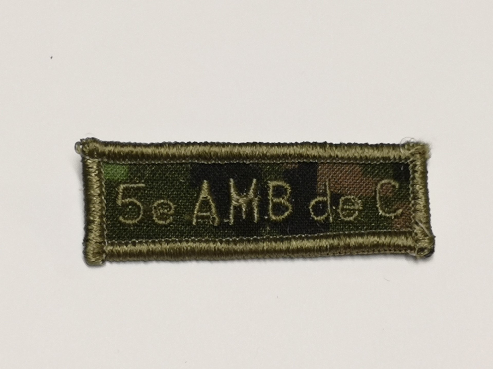 Canadian Armed Forces Cadpat Regiment Tab - 5e AMB de C