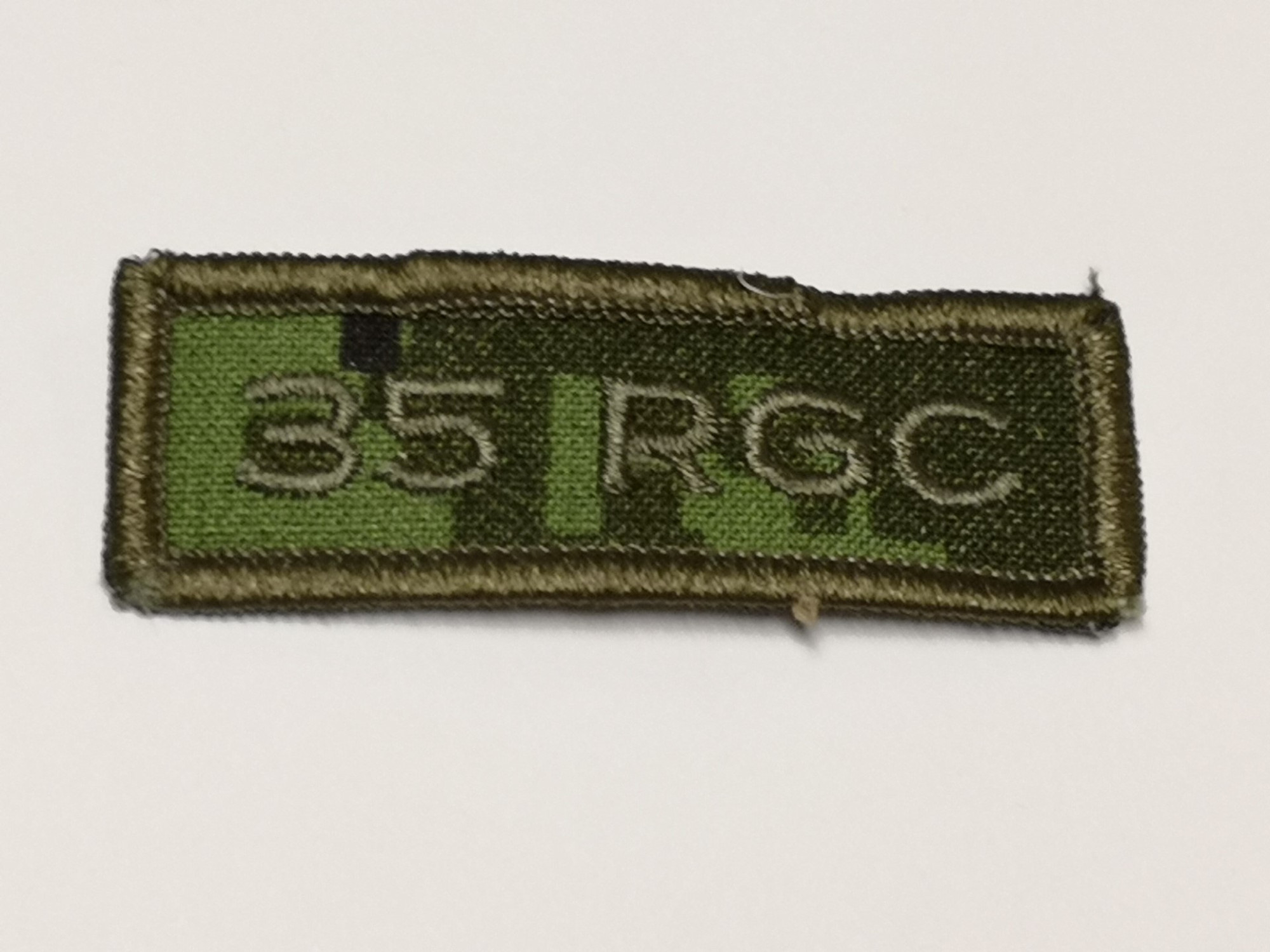 Canadian Armed Forces Cadpat Regiment Tab - 35 RGC