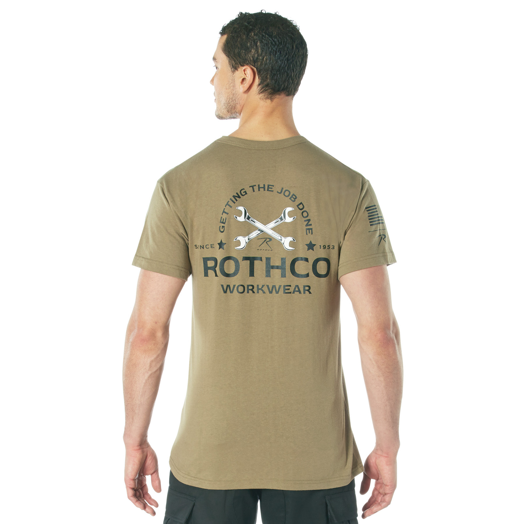 Rothco Getting The Job Done T-Shirt - Coyote Brown