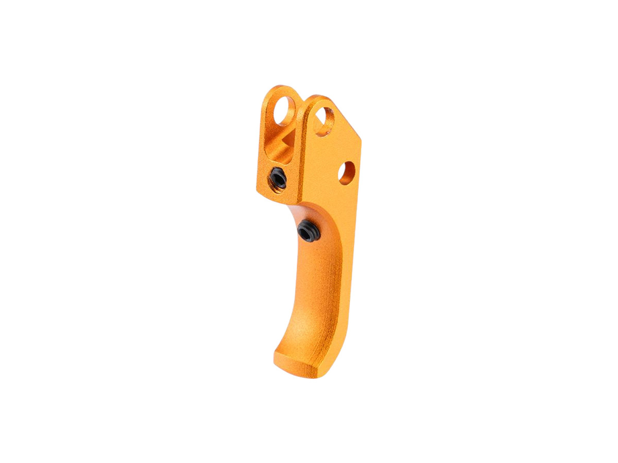 KJW ACCU Aluminum Adjustable SAO Trigger for ASG CZ SP-01 Gas Blowback Airsoft Pistols (Color: Orange)