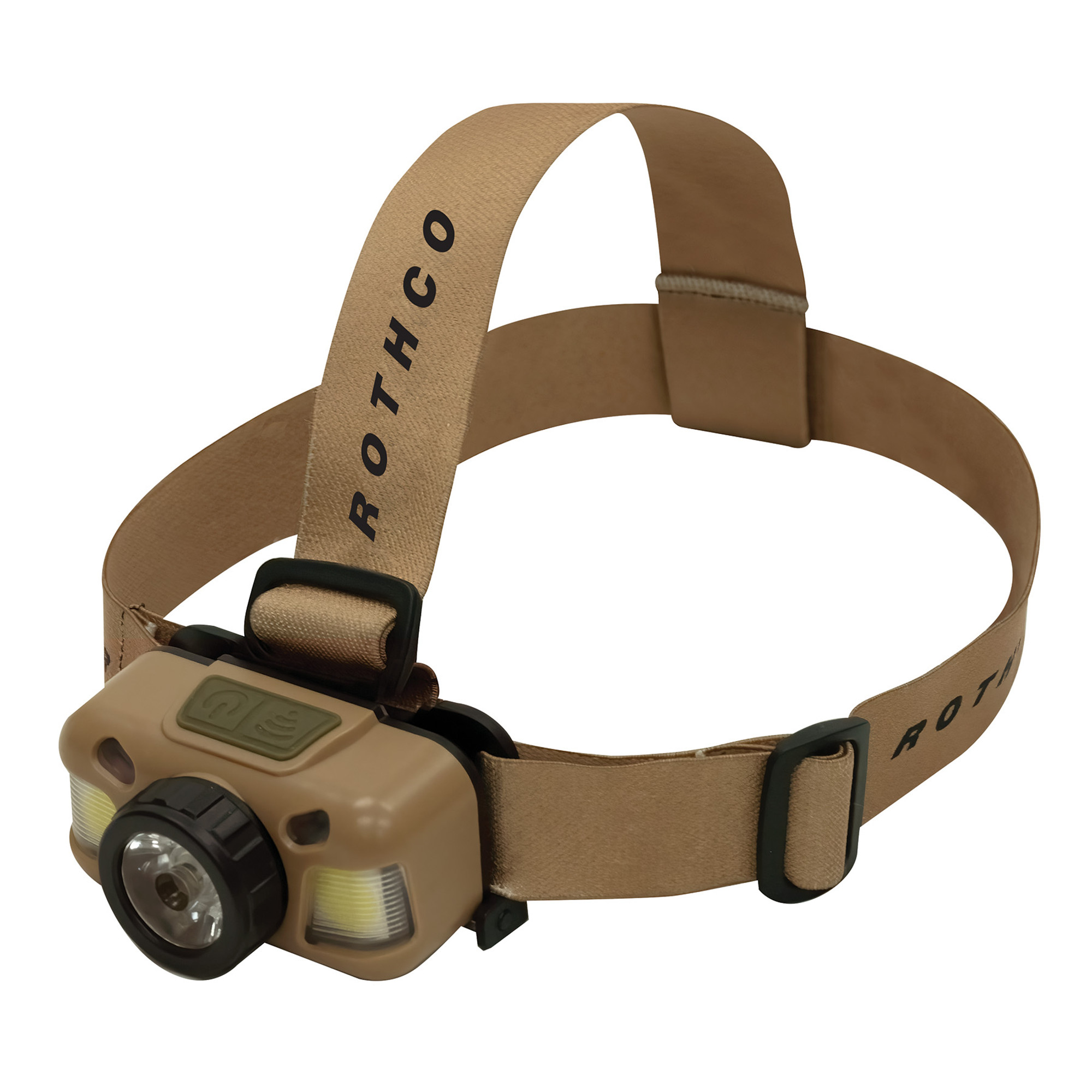 Rothco Rechargeable 600 Lumen Led Headlamp - Coyote Brown