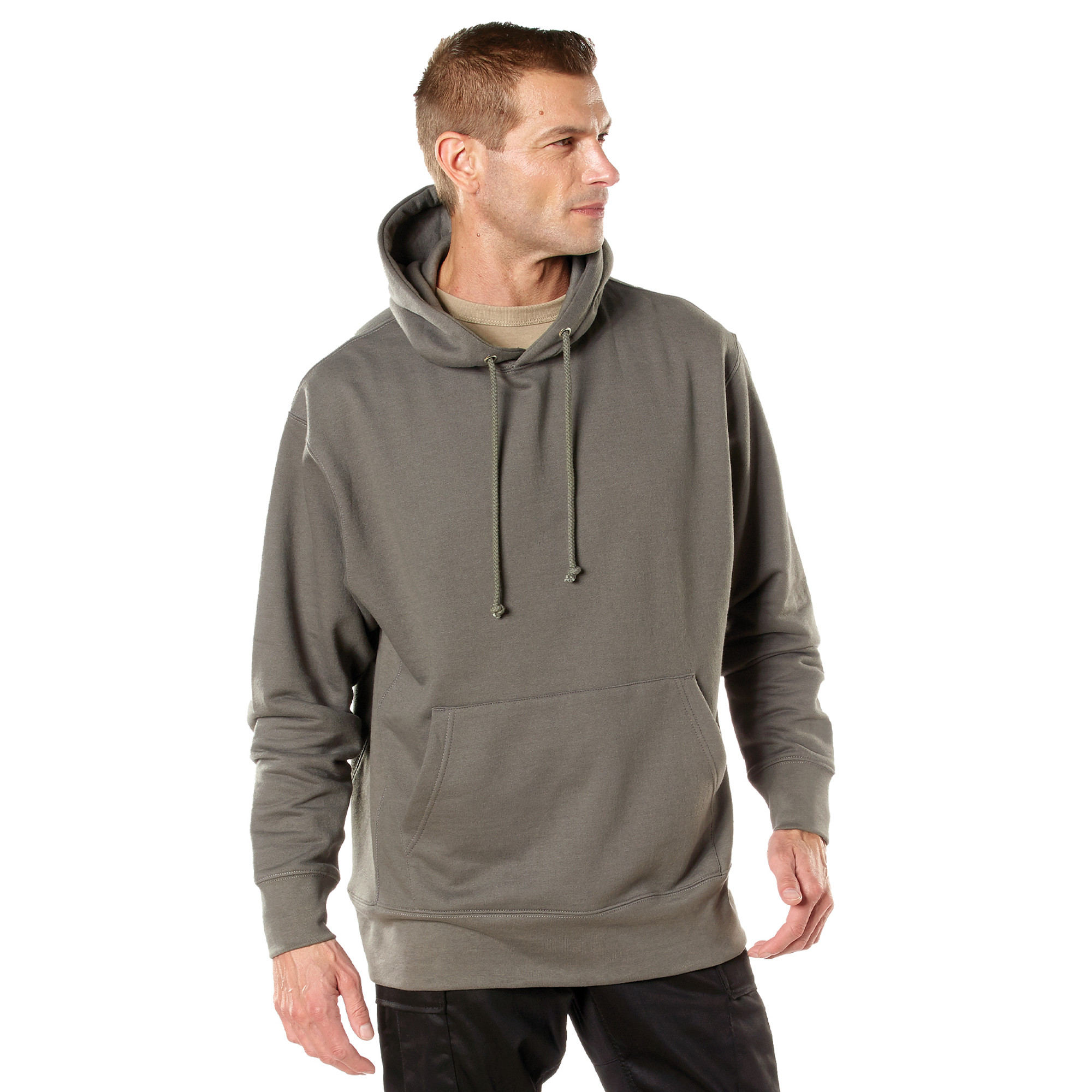 Rothco Every Day Pullover Hooded Sweatshirt - Gunmetal Grey