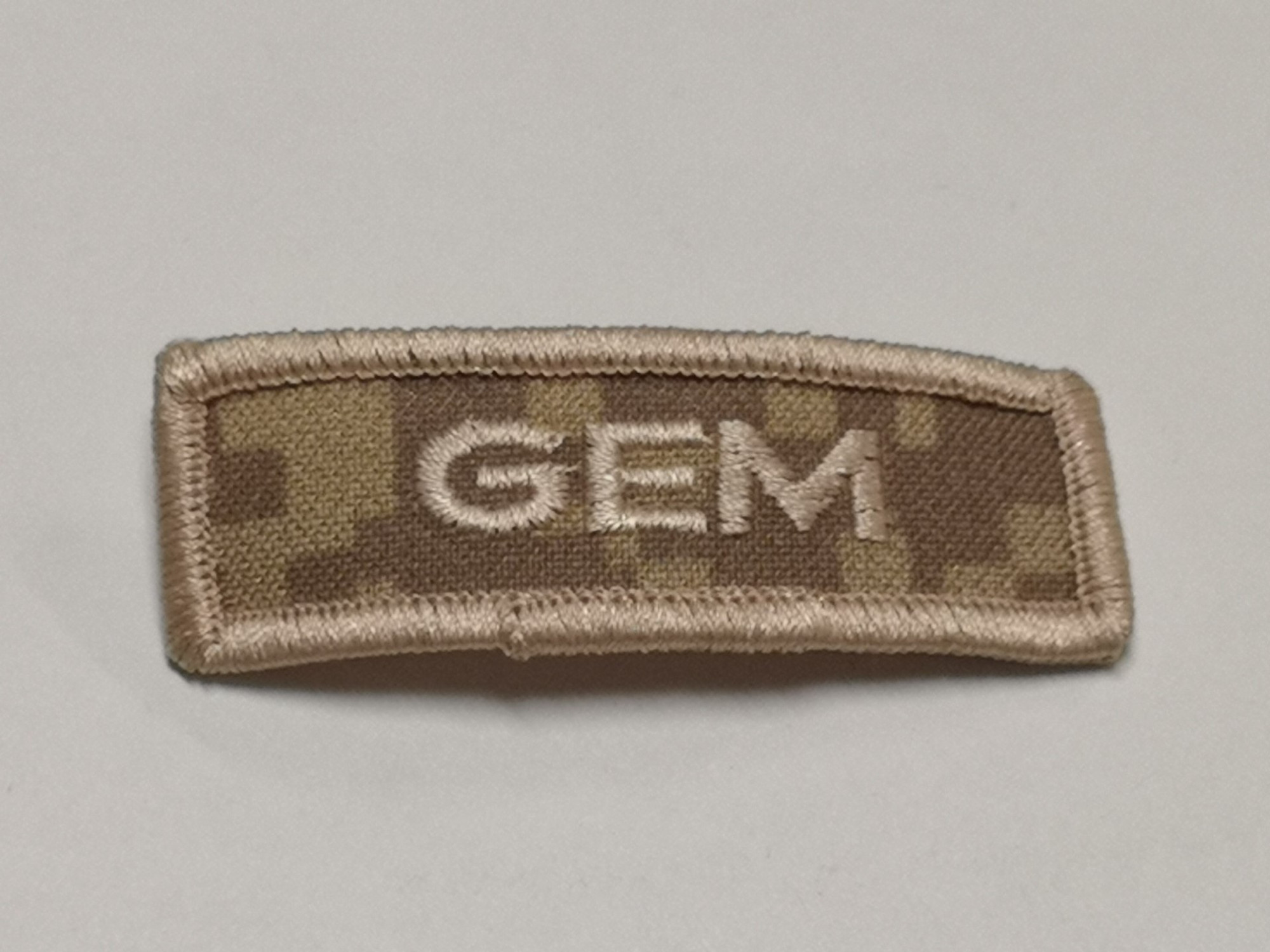 Canadian Armed Forces Arid Cadpat Regiment Tab - GEM