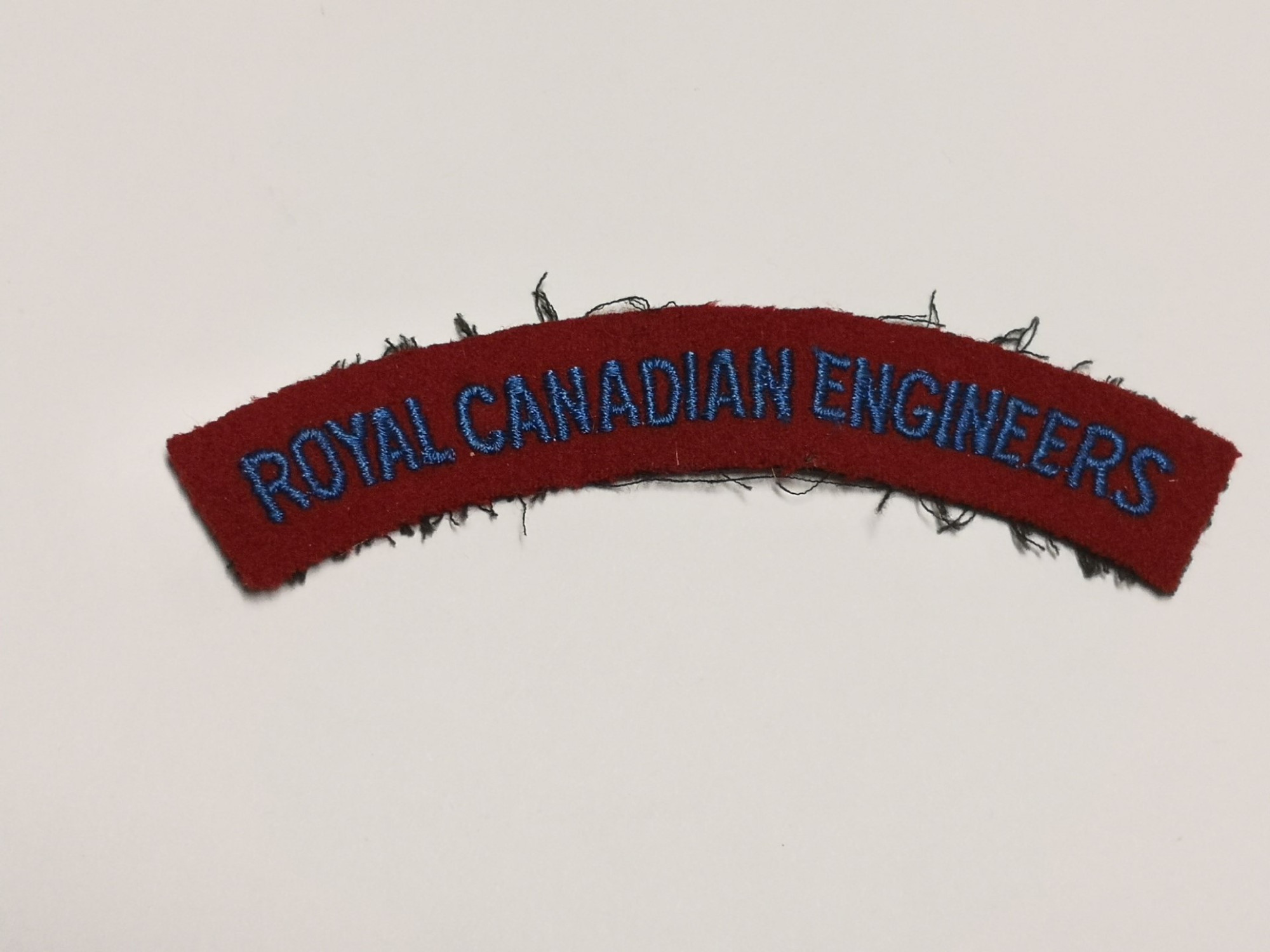Royal Canadian Engineers Shoulder Title