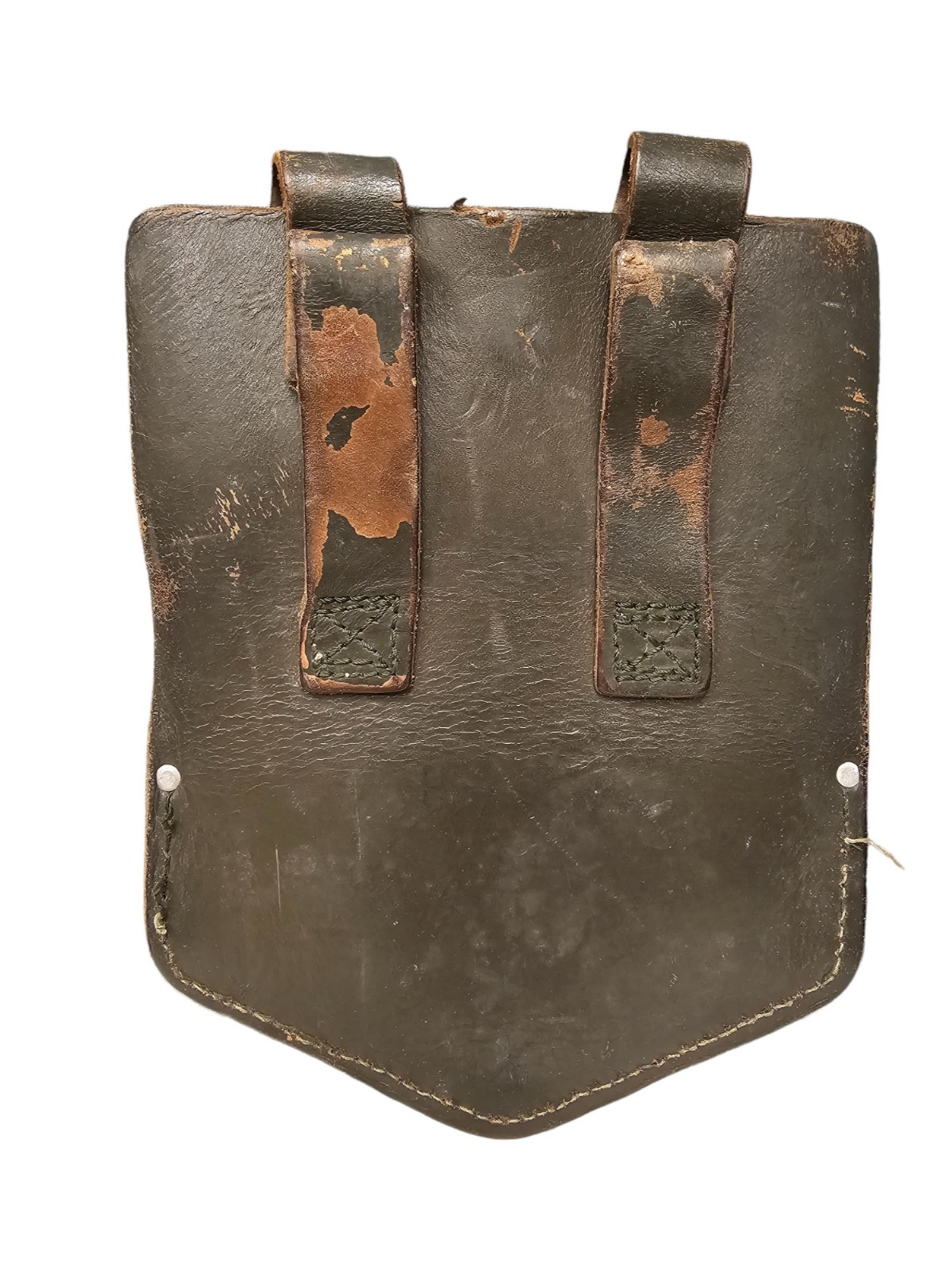 German 1960's Leather Shovel Cover