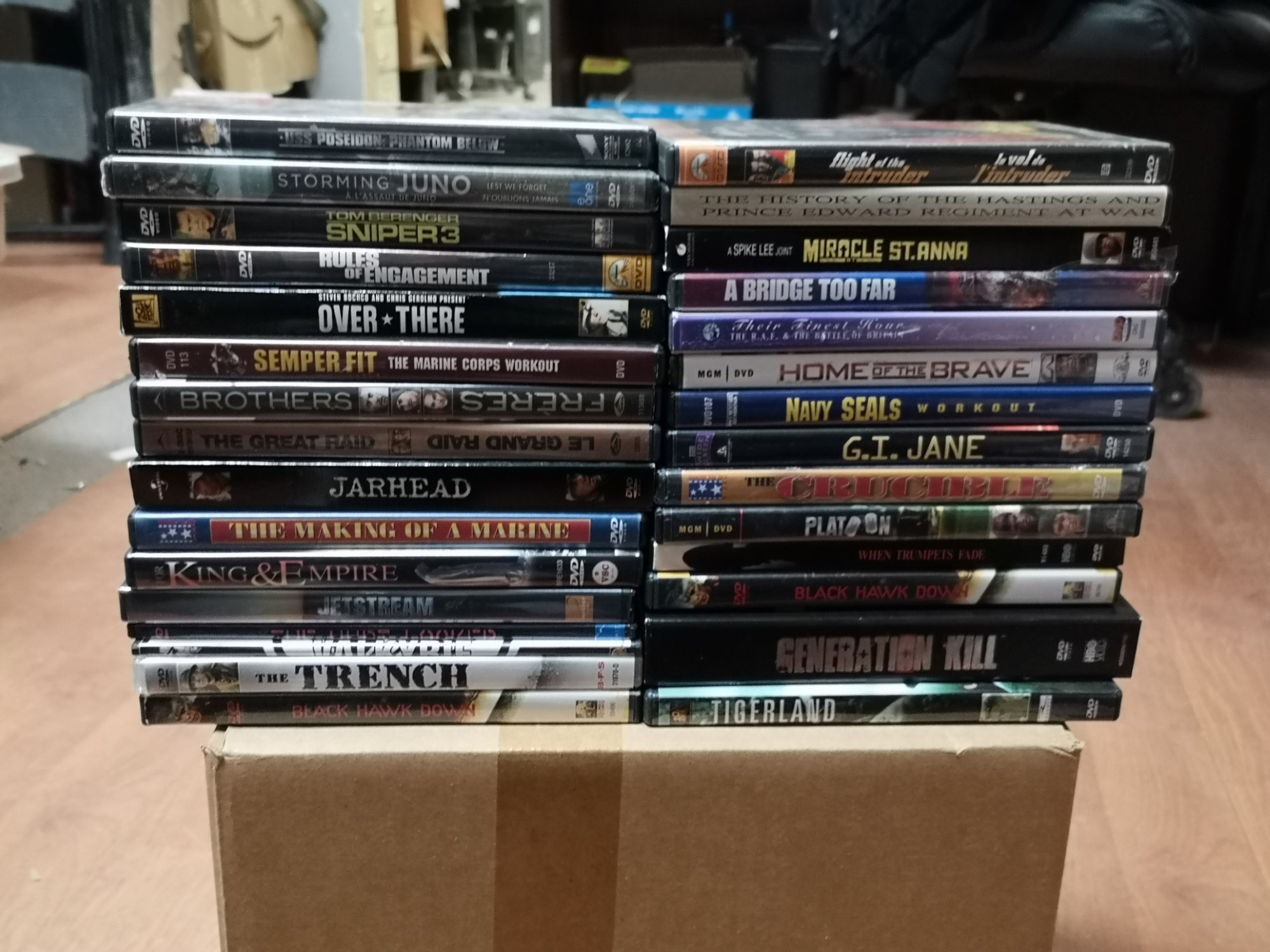 Military Themed Film Collection - Assorted Lot