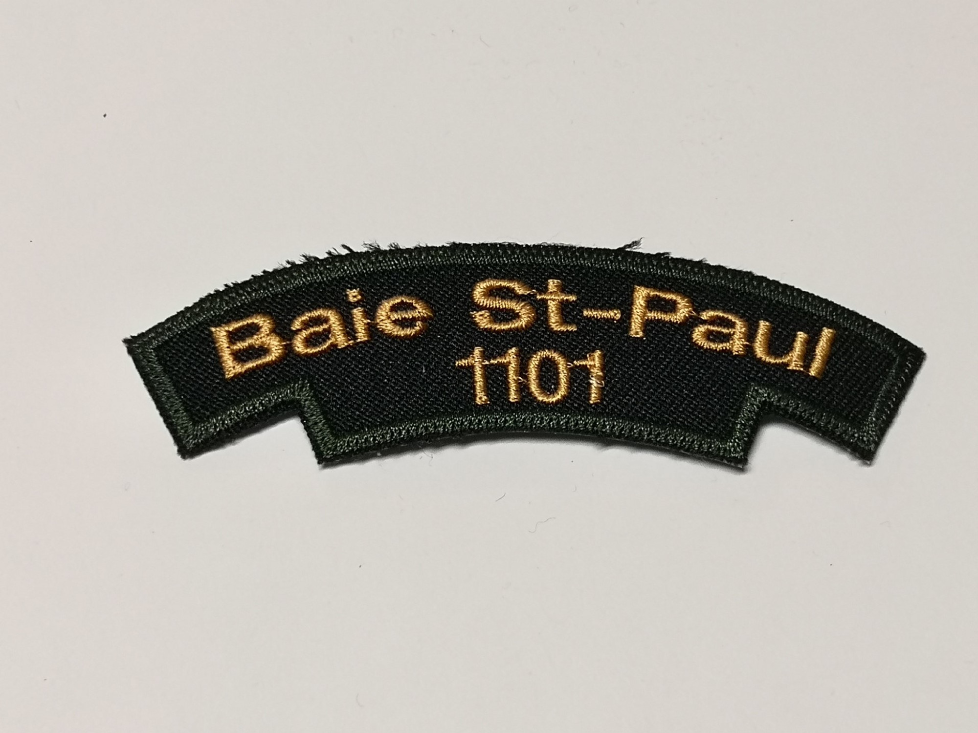 Canadian Army Cadets Baie St-Paul 1101 Patch