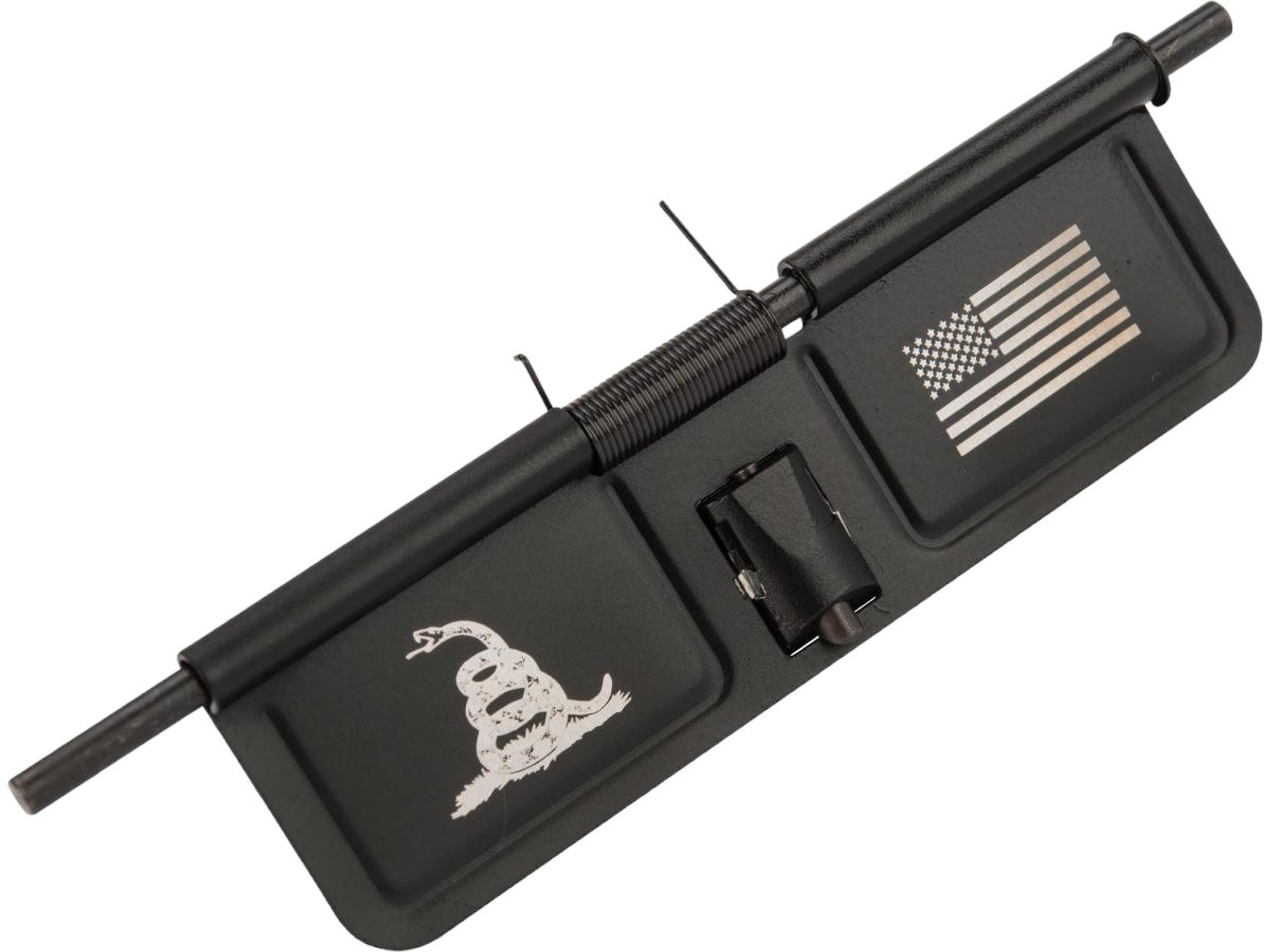 APS Dust Cover for M4 Series Airsoft AEG Rifles (Model: Snake and Flag)