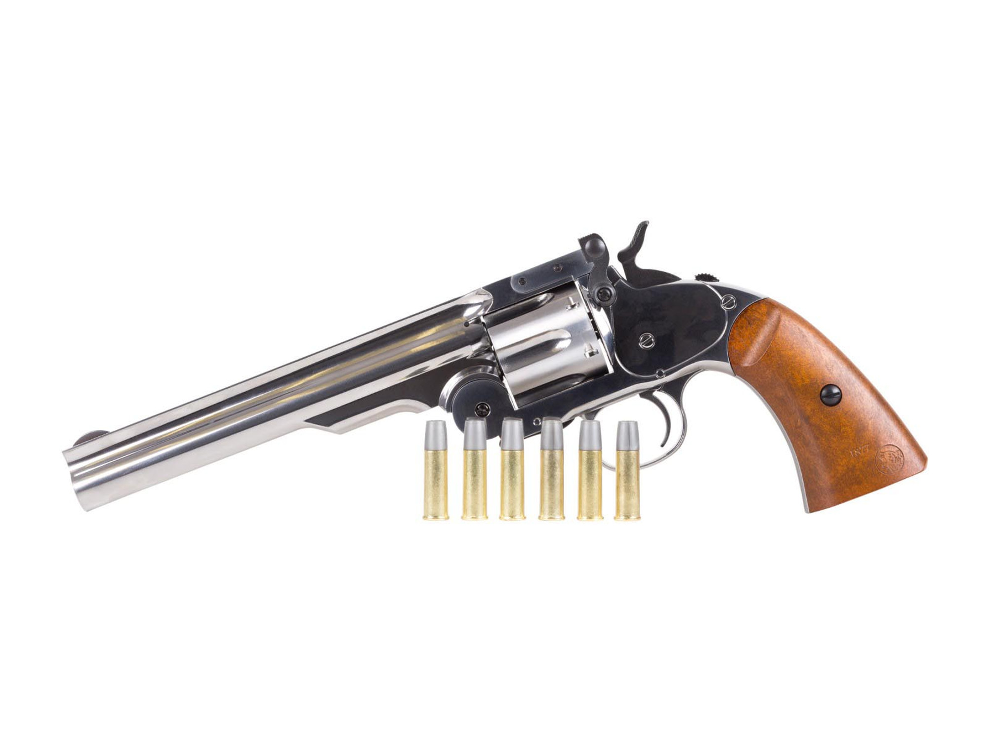 Bear River Schofield No. 3 BB Revolver - Nickel