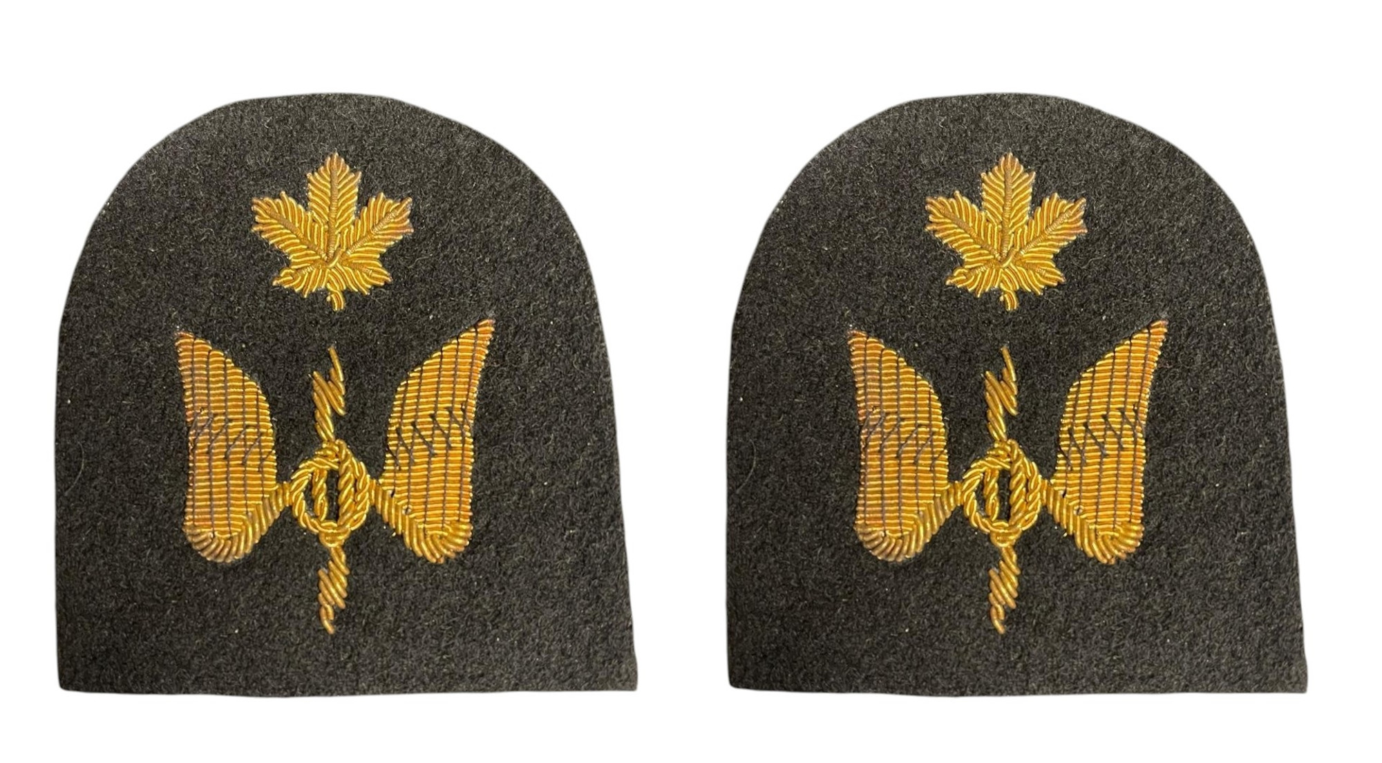 Royal Canadian Navy Radioman Bullion Trade Badge Set