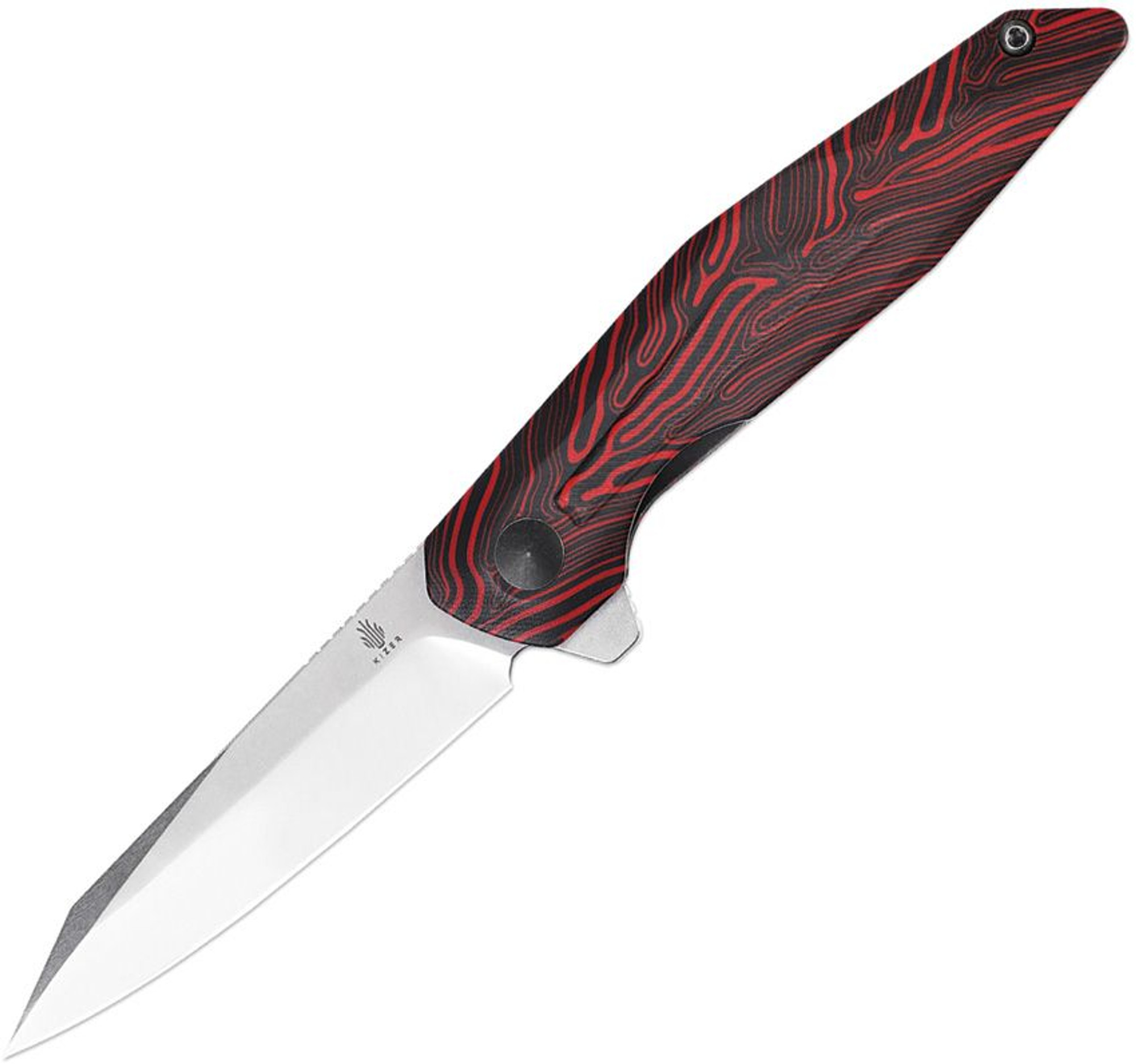 Spot Linerlock Black/Red 