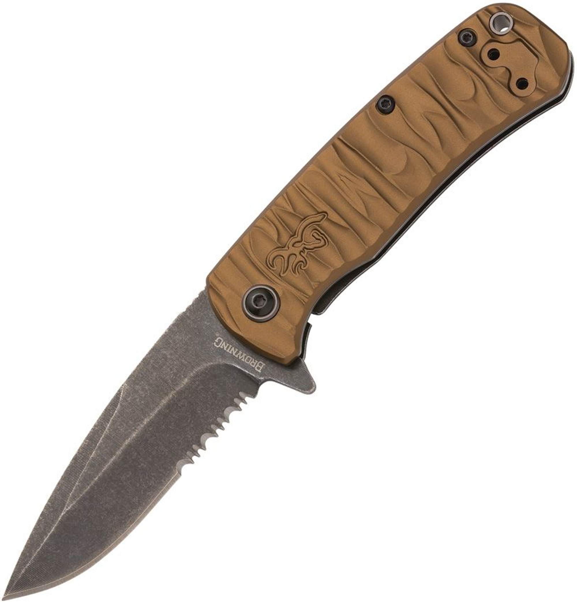 Riverstone Framelock Bronze