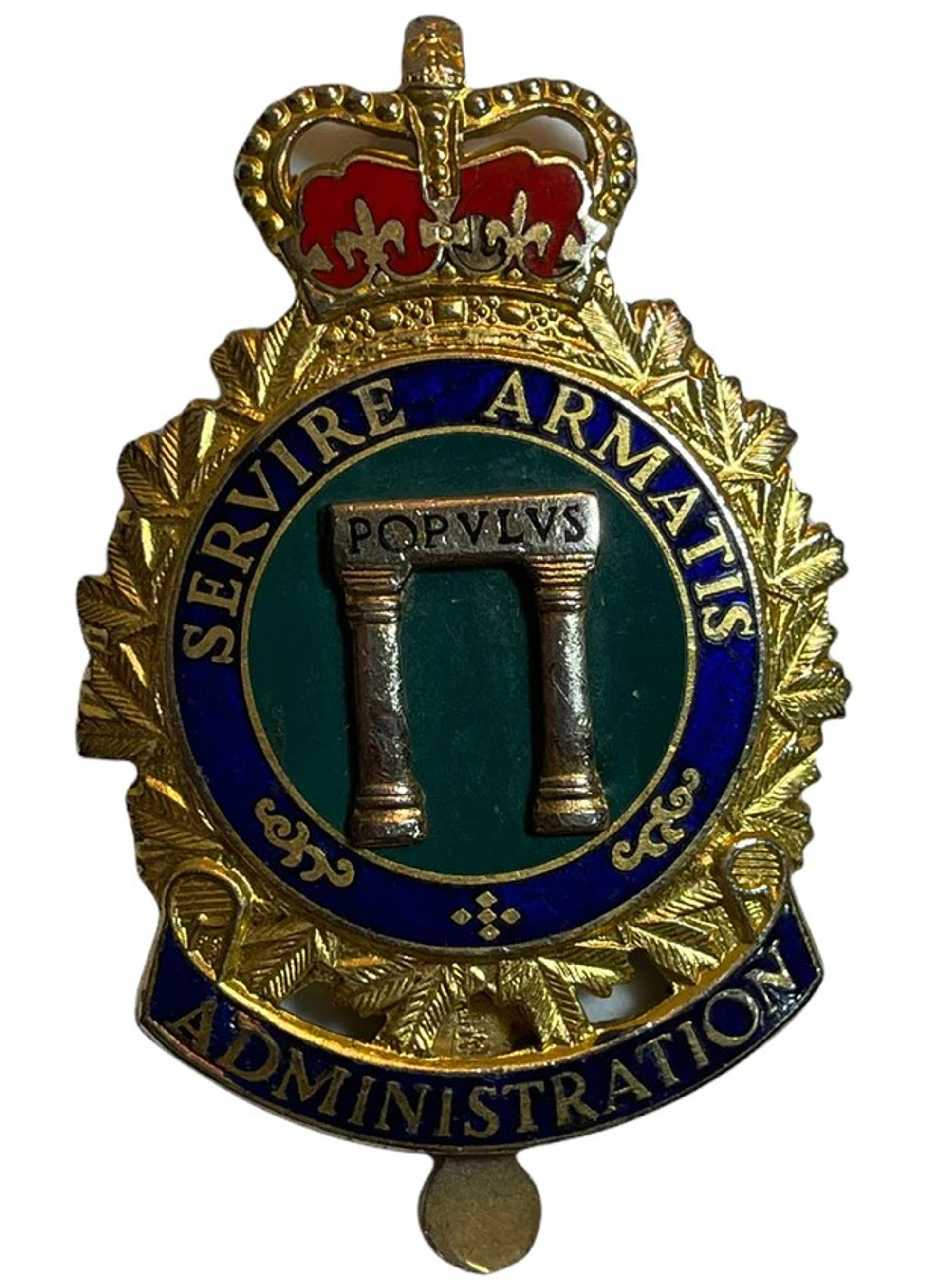 Canadian Armed Forces Administration Branch Badge