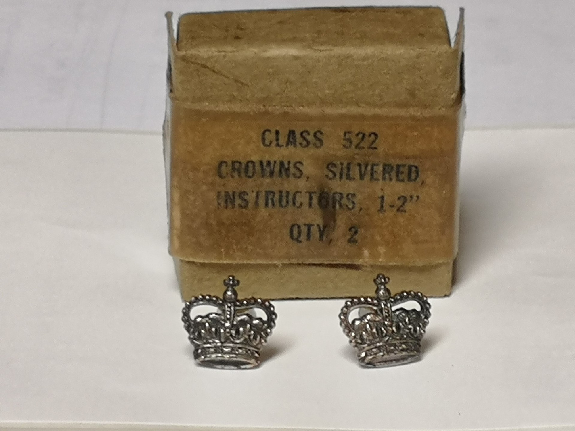 Royal Canadian Navy Instructor Collar Crowns