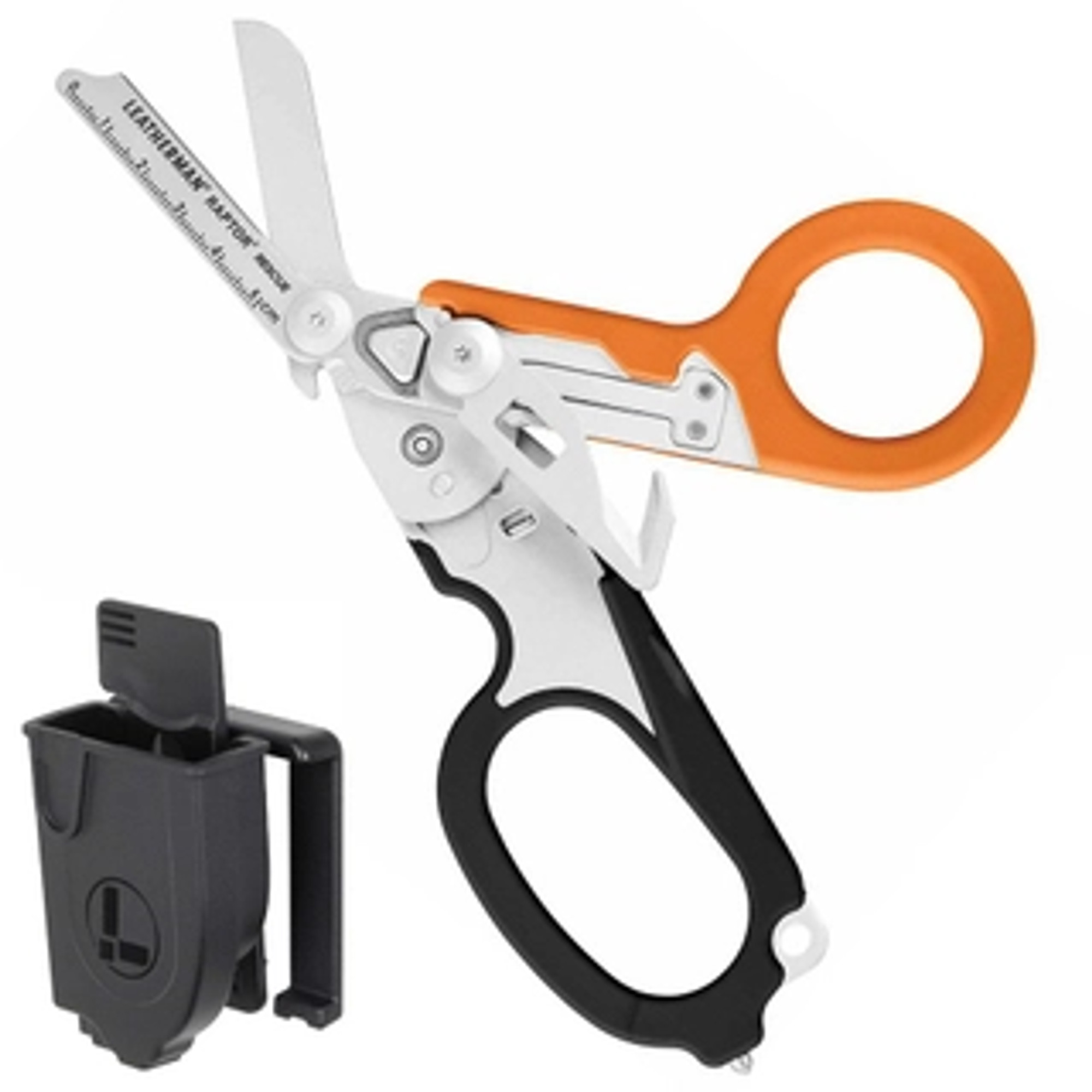 Leatherman Raptor Rescue Folding Sheers - Black and Orange