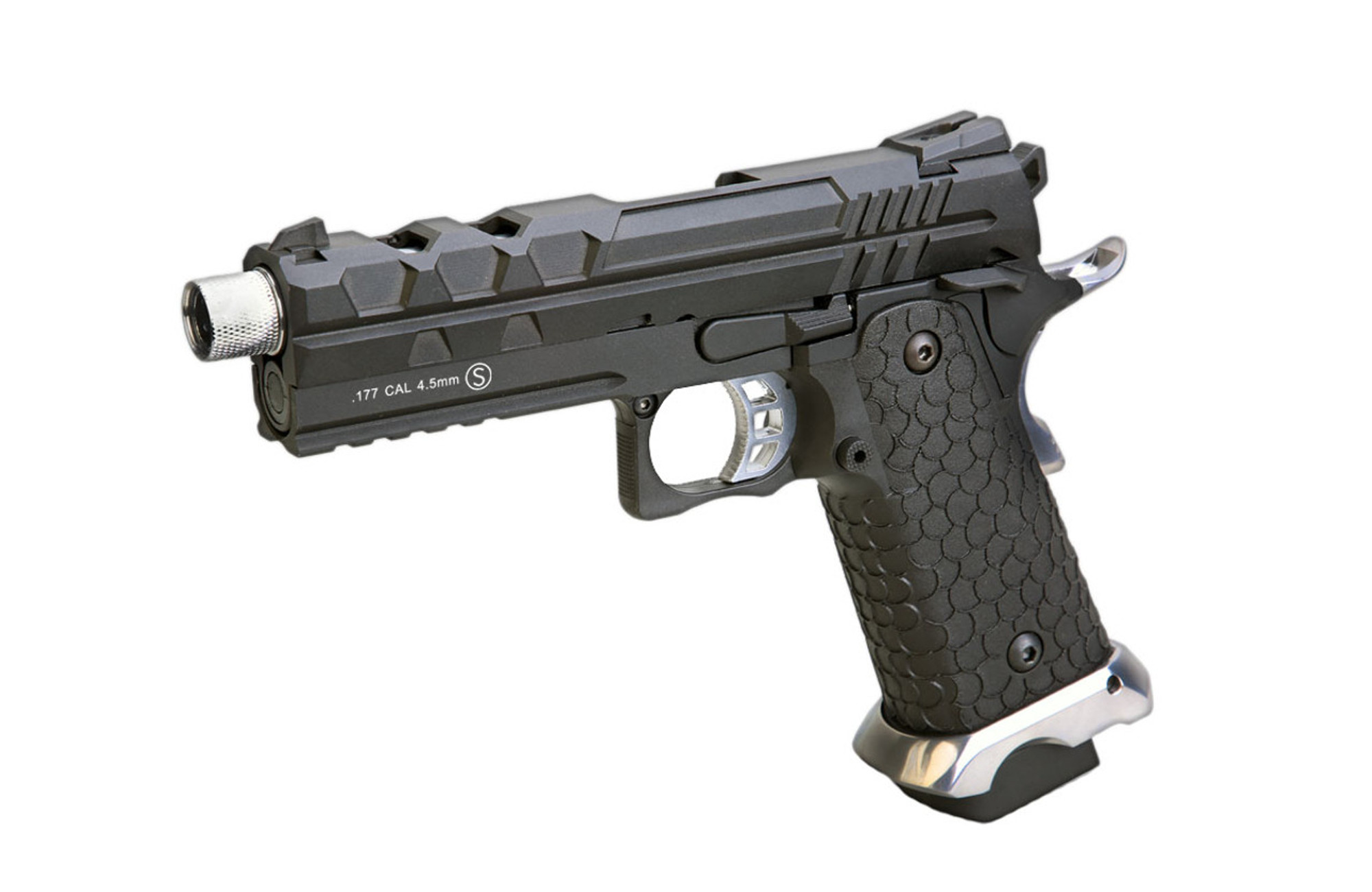 KL Hi-Capa Tartarus MK IV 4.5mm CO2 Airgun Pistol