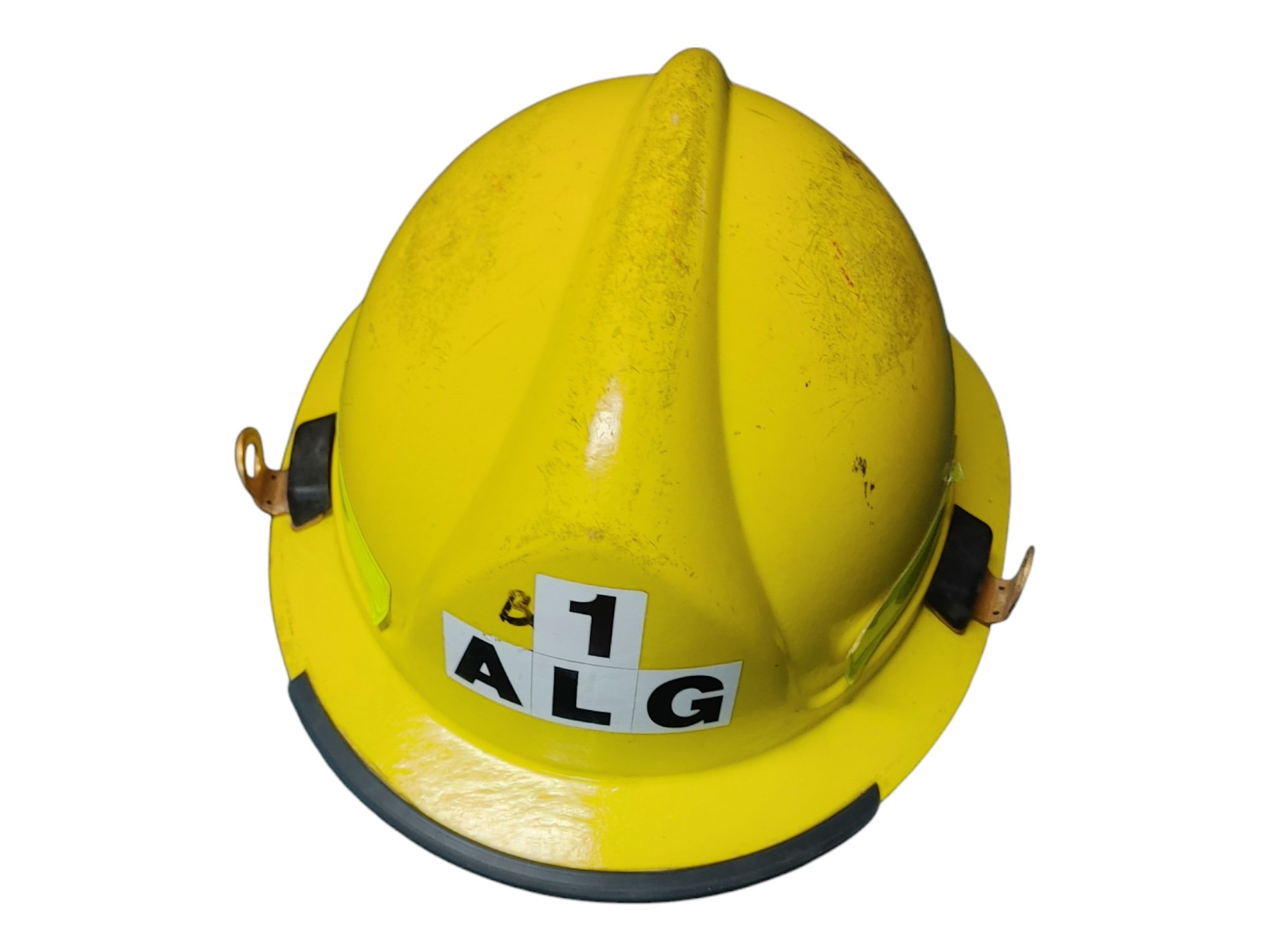 British Fireman's Bunker Helmet