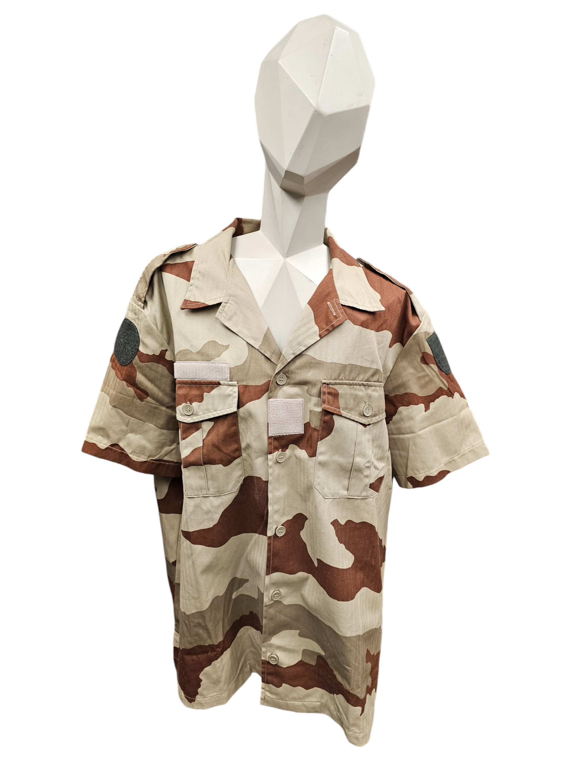 French Armed Forces CCE Camo Sh/Sl Desert Field Shirt