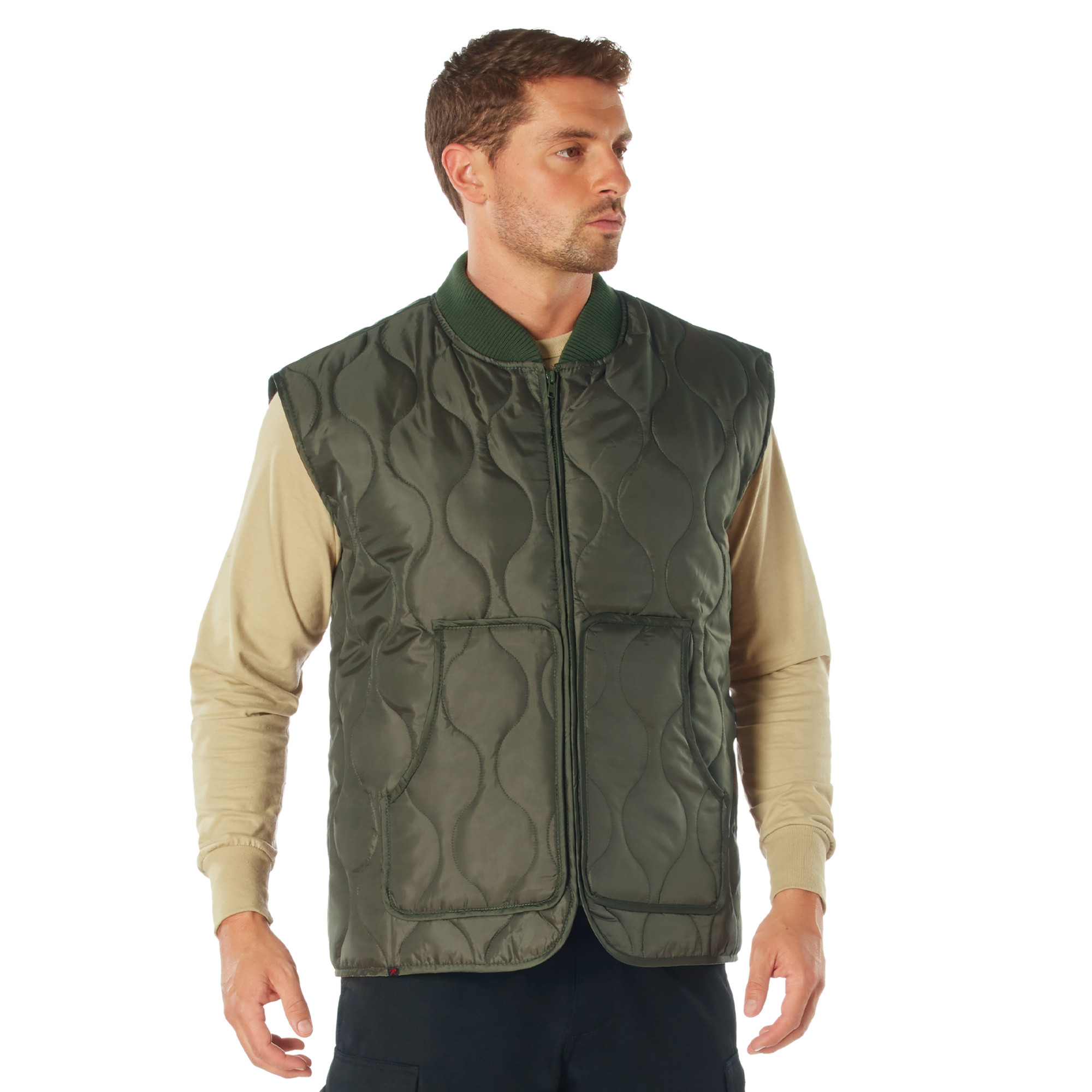 Rothco Quilted Woobie Vest - Olive Drab