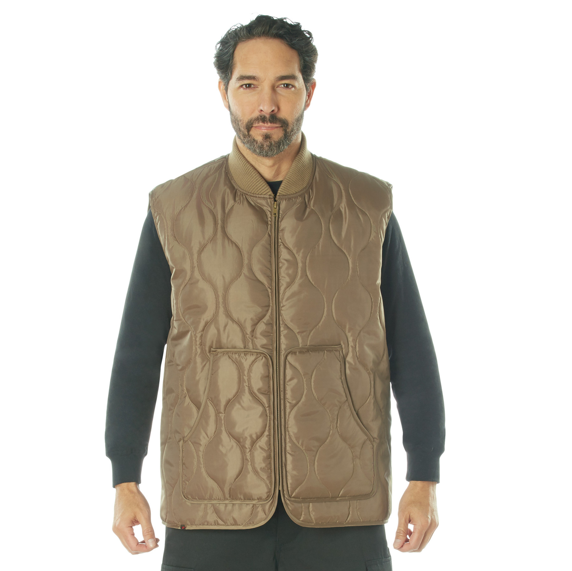 Rothco Quilted Woobie Vest - Coyote Brown