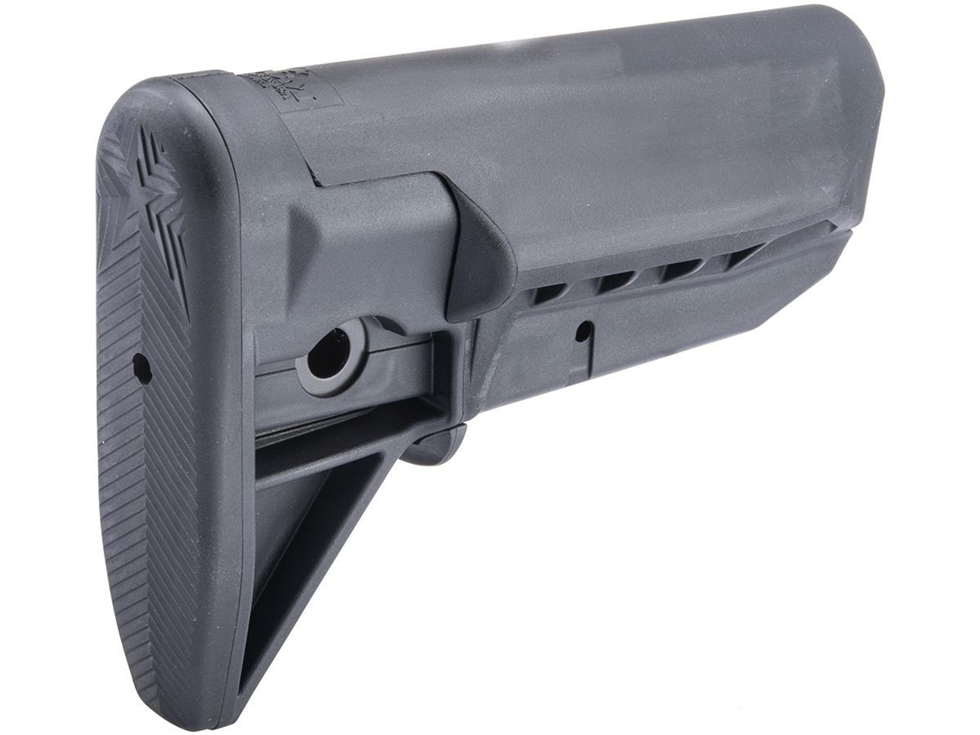 BCM Air GUNFIGHTER Mod 0 SOPMOD Stock for M4/M16 Mil-Spec Airsoft Buffer Tubes by VFC (Color: Black)
