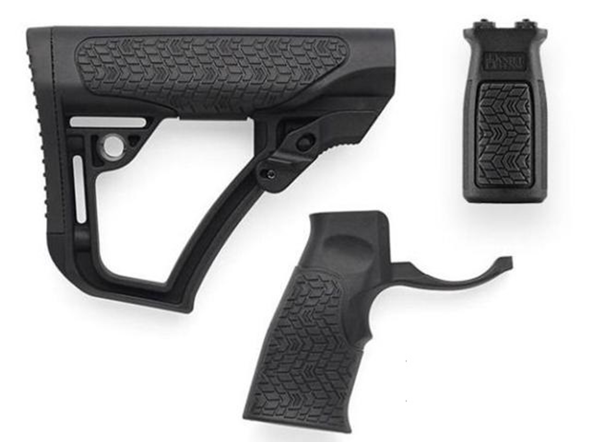 DANIEL DEFENSE Buttstock, Pistol Grip, & Vertical Foregrip AR-15 Furniture Combo
