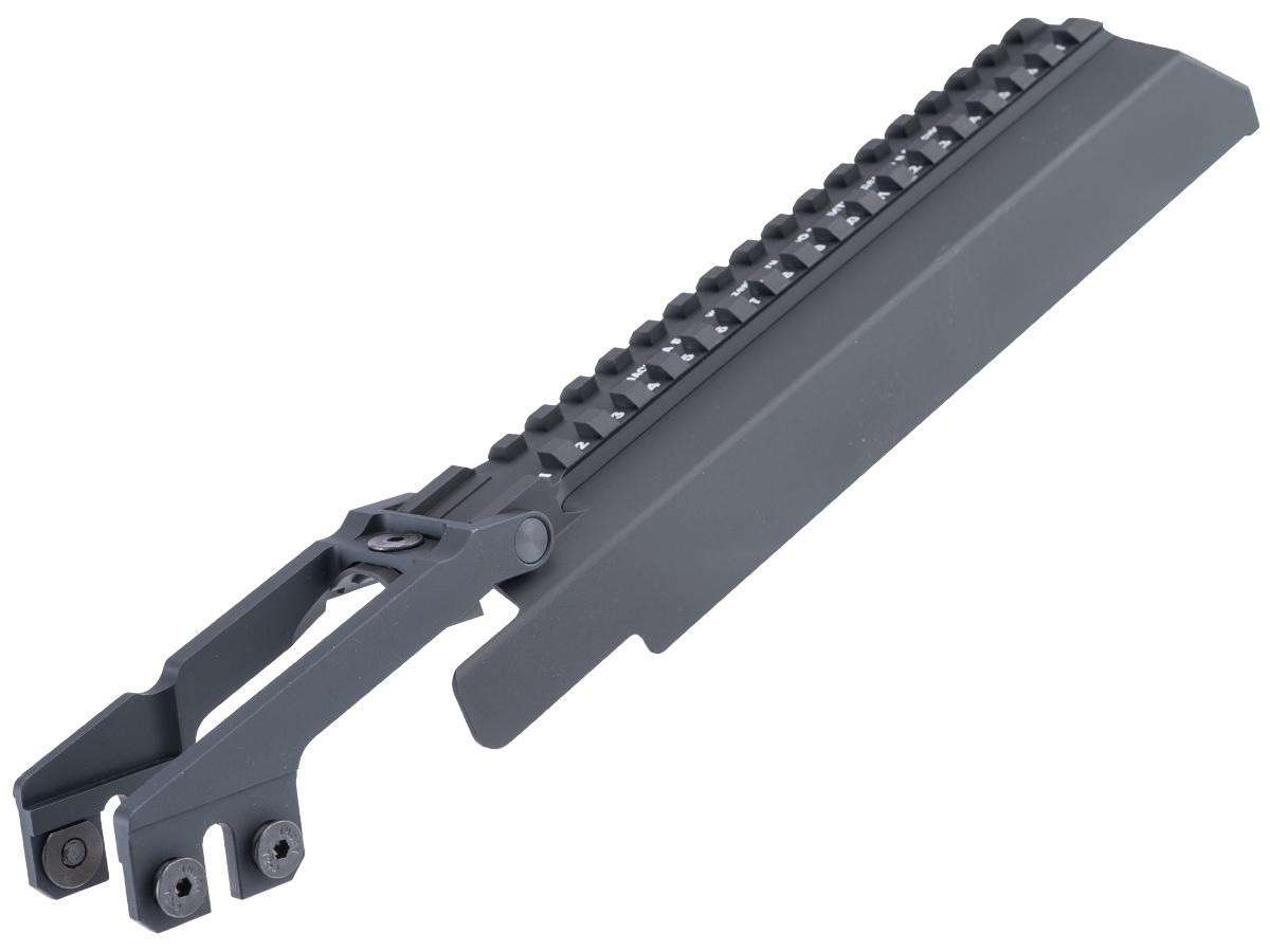 WII TECH CNC Aluminum B-33 Railed Dust Cover for Tokyo Marui Next