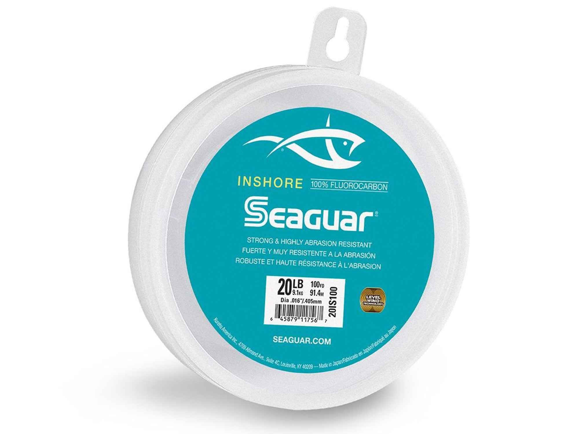 SEAGUAR Inshore Fluorocarbon Leader Line