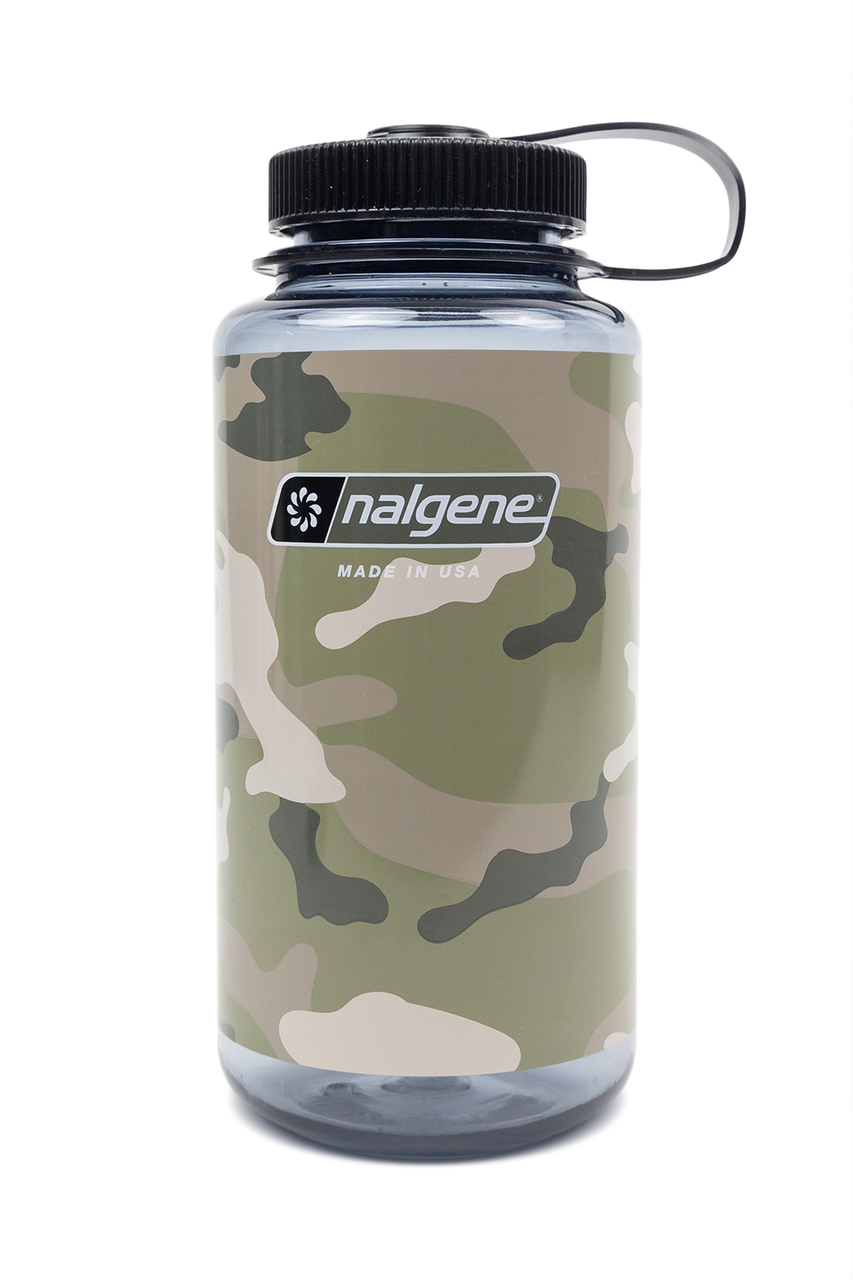 32oz Wide Mouth Bottles - Camouflage Prints