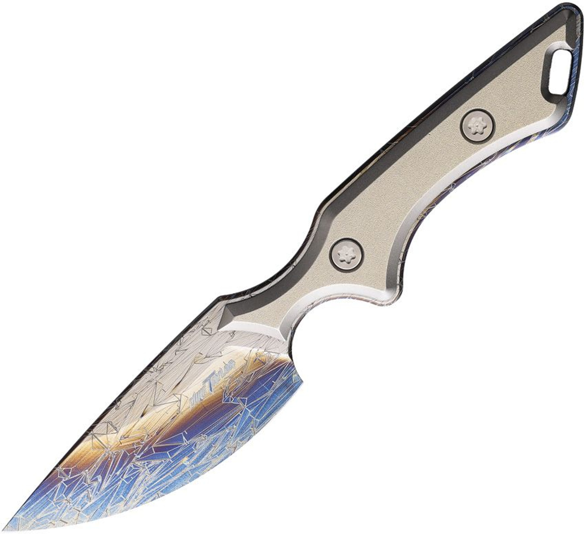 Mike Taylor Knives Skalpel Fixed Blade Ti Cryst MTKSKTIC