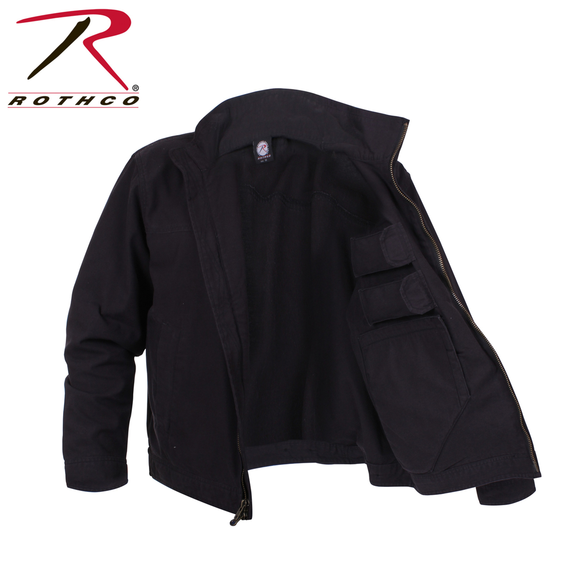 Rothco Lightweight Concealed Carry Jacket - Black