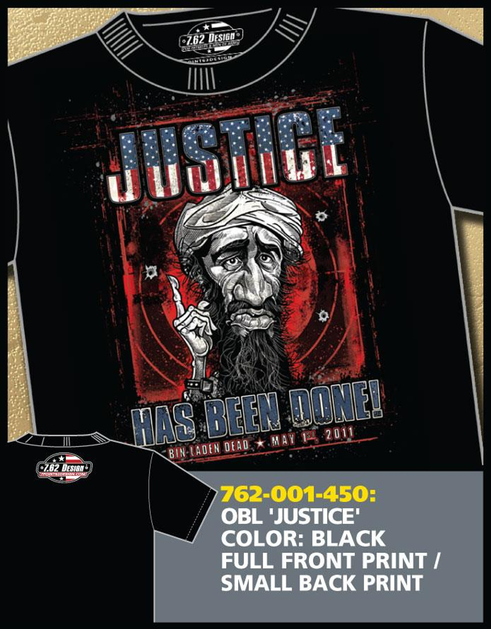 7.62 T-Shirt - Justice