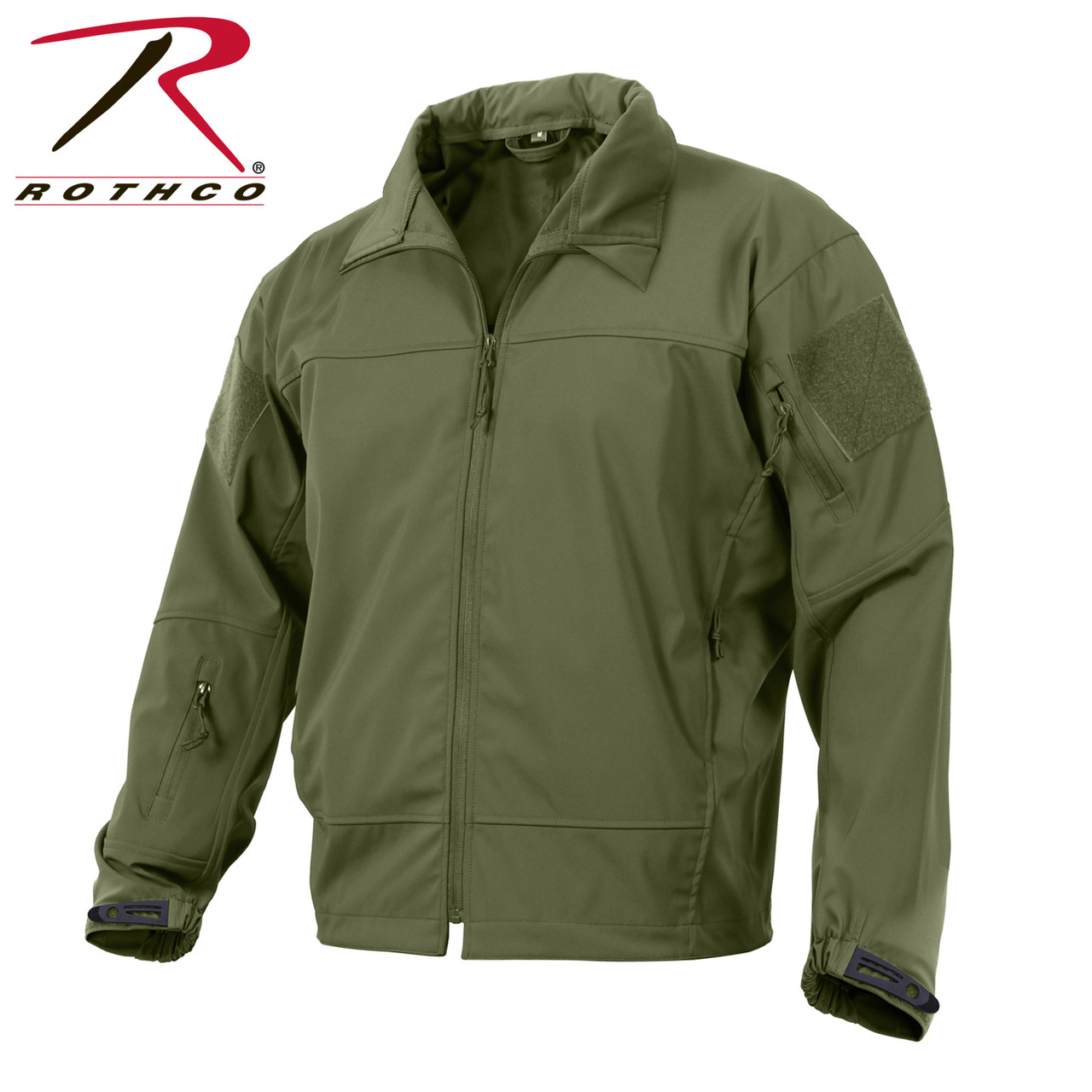 Rothco Covert Ops Light Weight Soft Shell Jacket - Olive Drab