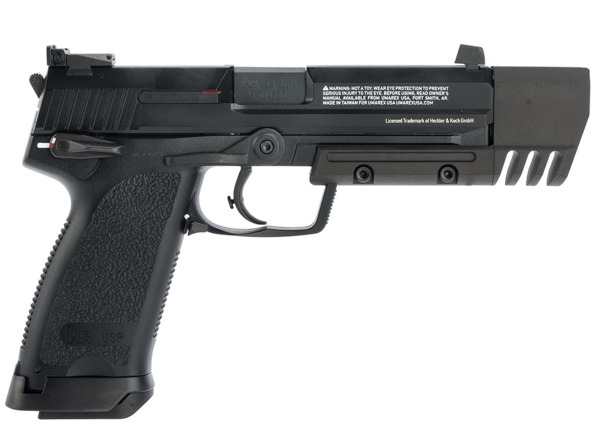 Heckler & Koch USP Match Gas Blowback Airsoft Pistol by KWA