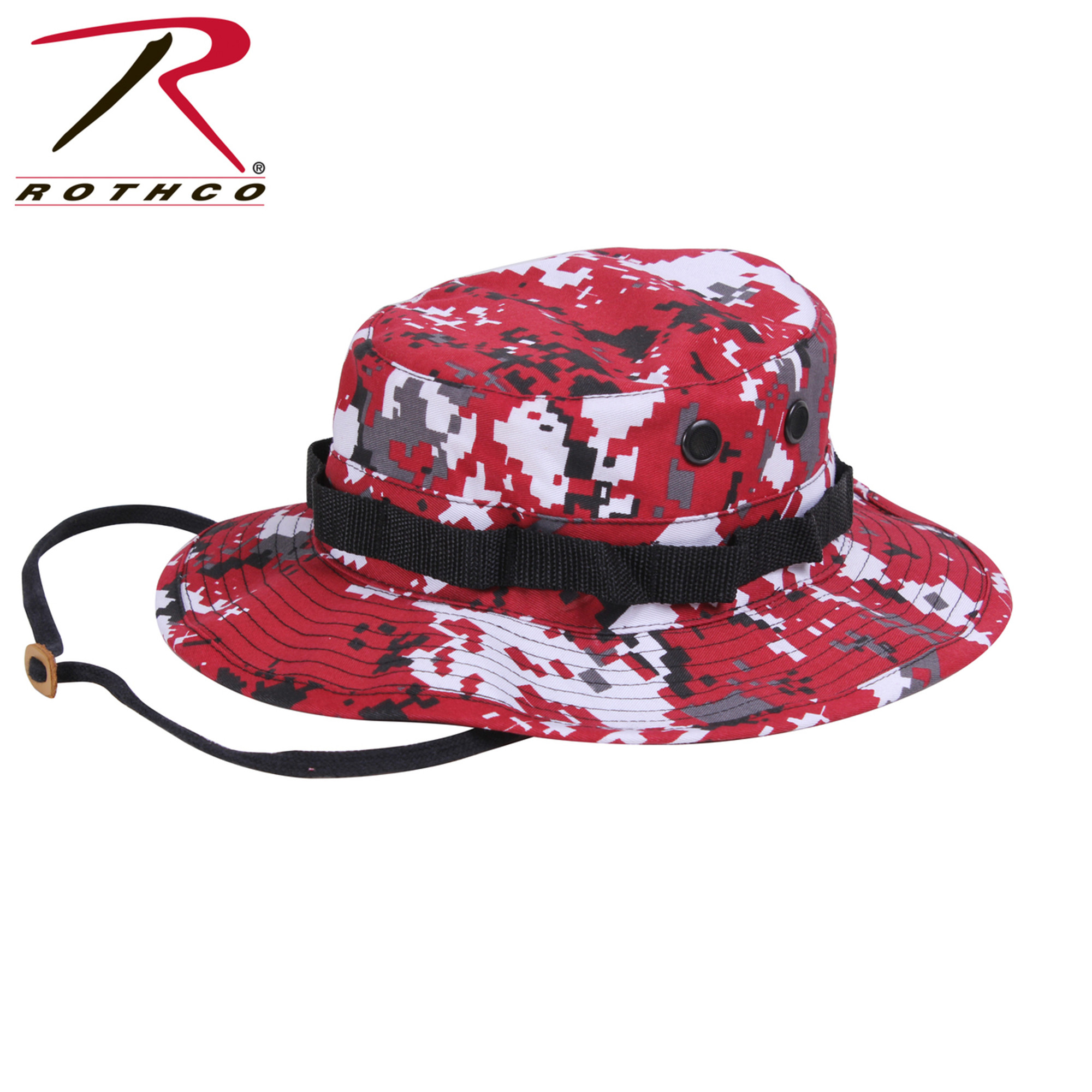 Rothco Digital Camo Boonie Hat - Red Digital