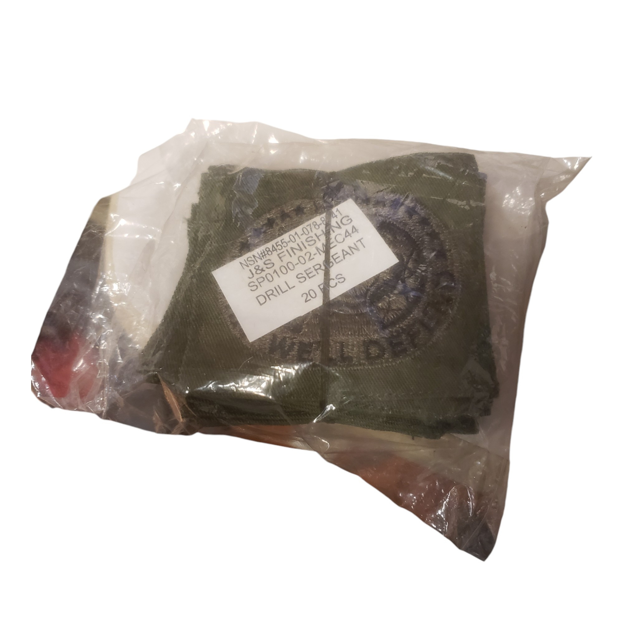 U.S. Army OD Green Subdued Drill Sergeant "This We'll Defend" - Pack Of 20 patch U.S. Army OD Green Subdued Drill Sergeant "This We'll Defend" - Pack Of 20 patch