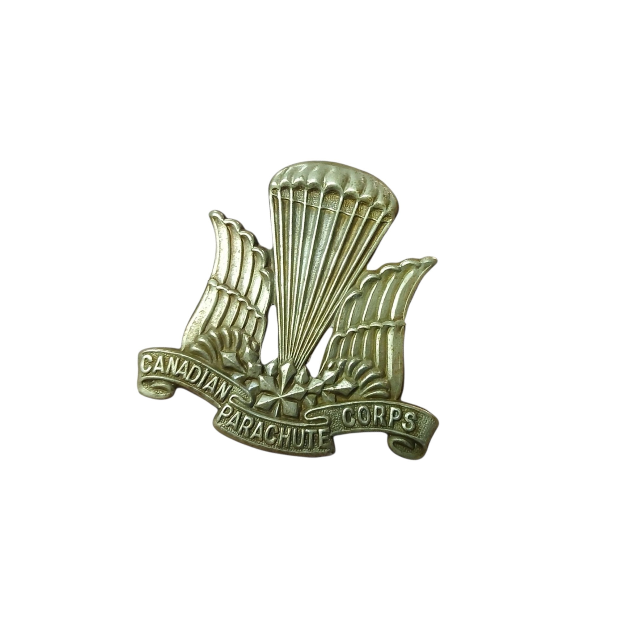 Vintage Reference Copy Canadian Parachute Corps Cap/Beret Badge