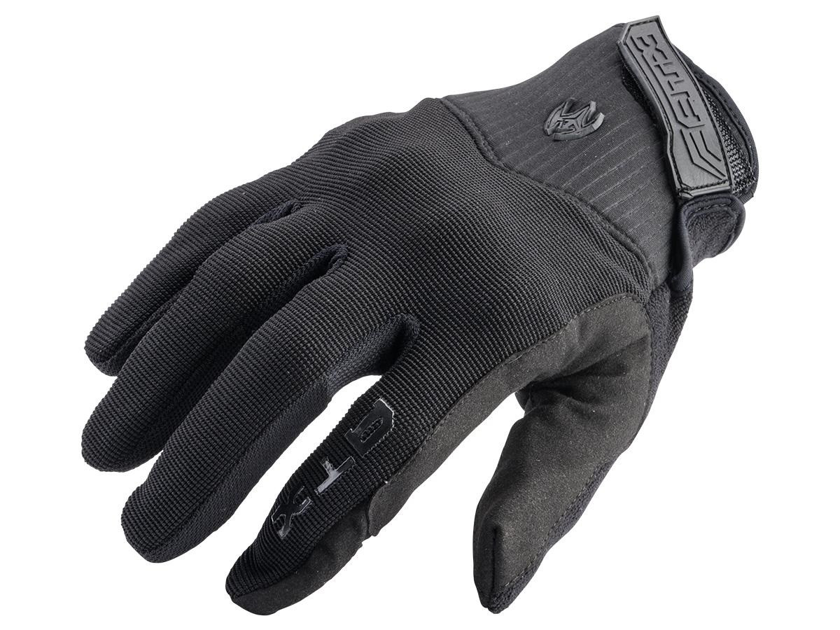 DAMASCUS GEAR Unlined Hybrid Duty Gloves (Color: Black / Large)