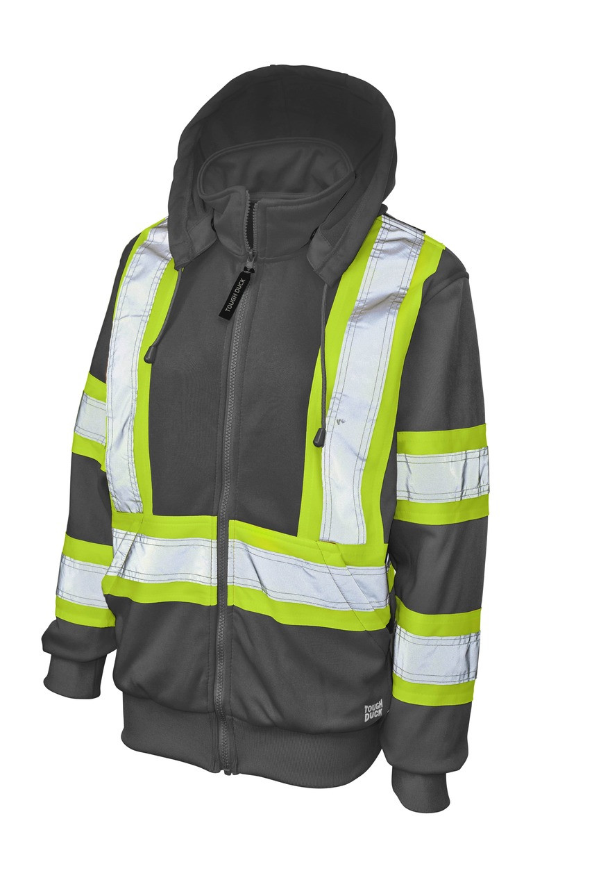 Women’s Fleece Safety Hoodie (Grey)