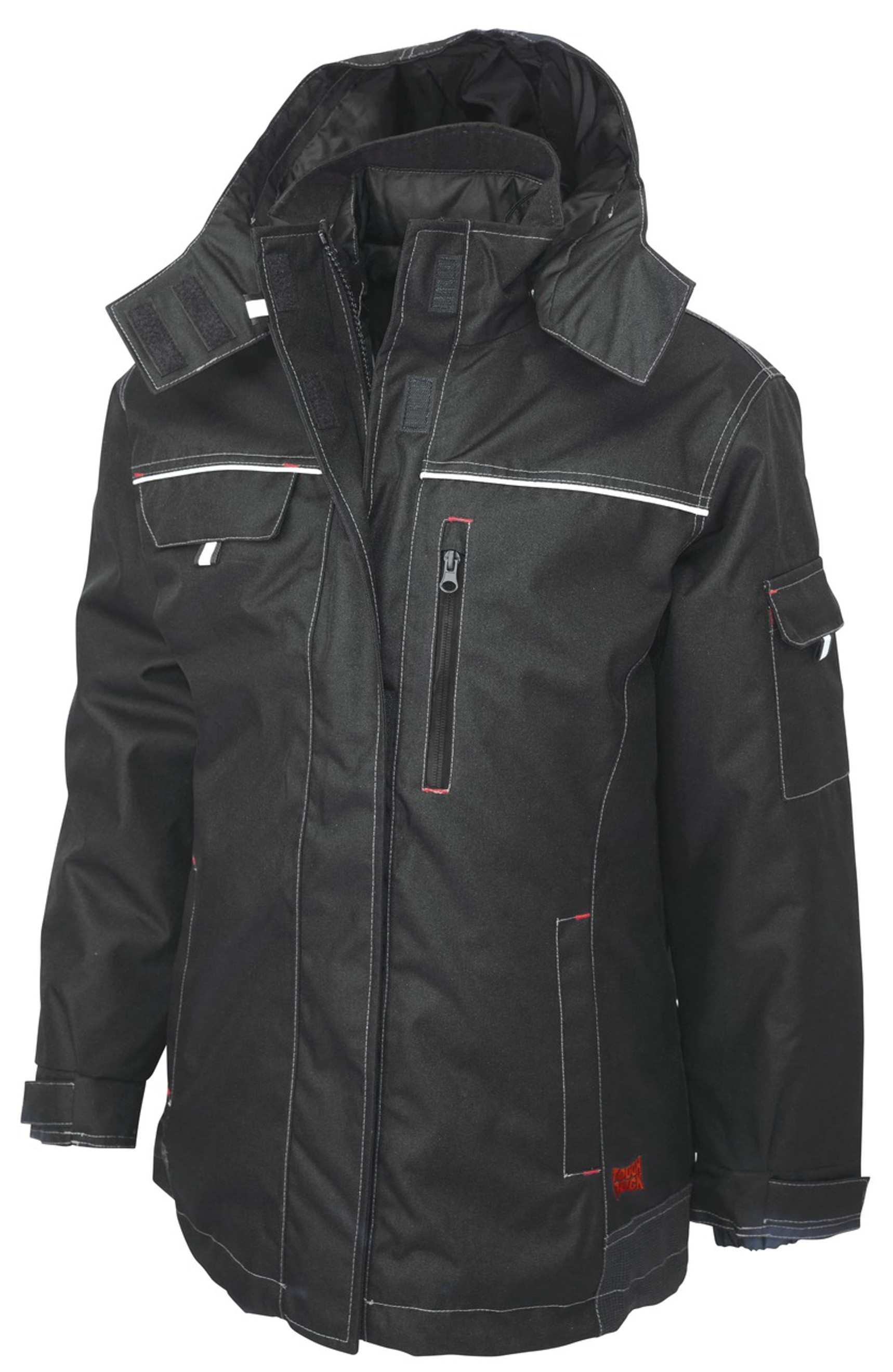Women’s Poly Oxford 3-In-1 Parka (Black) Women’s Poly Oxford 3-In-1 Parka (Black)