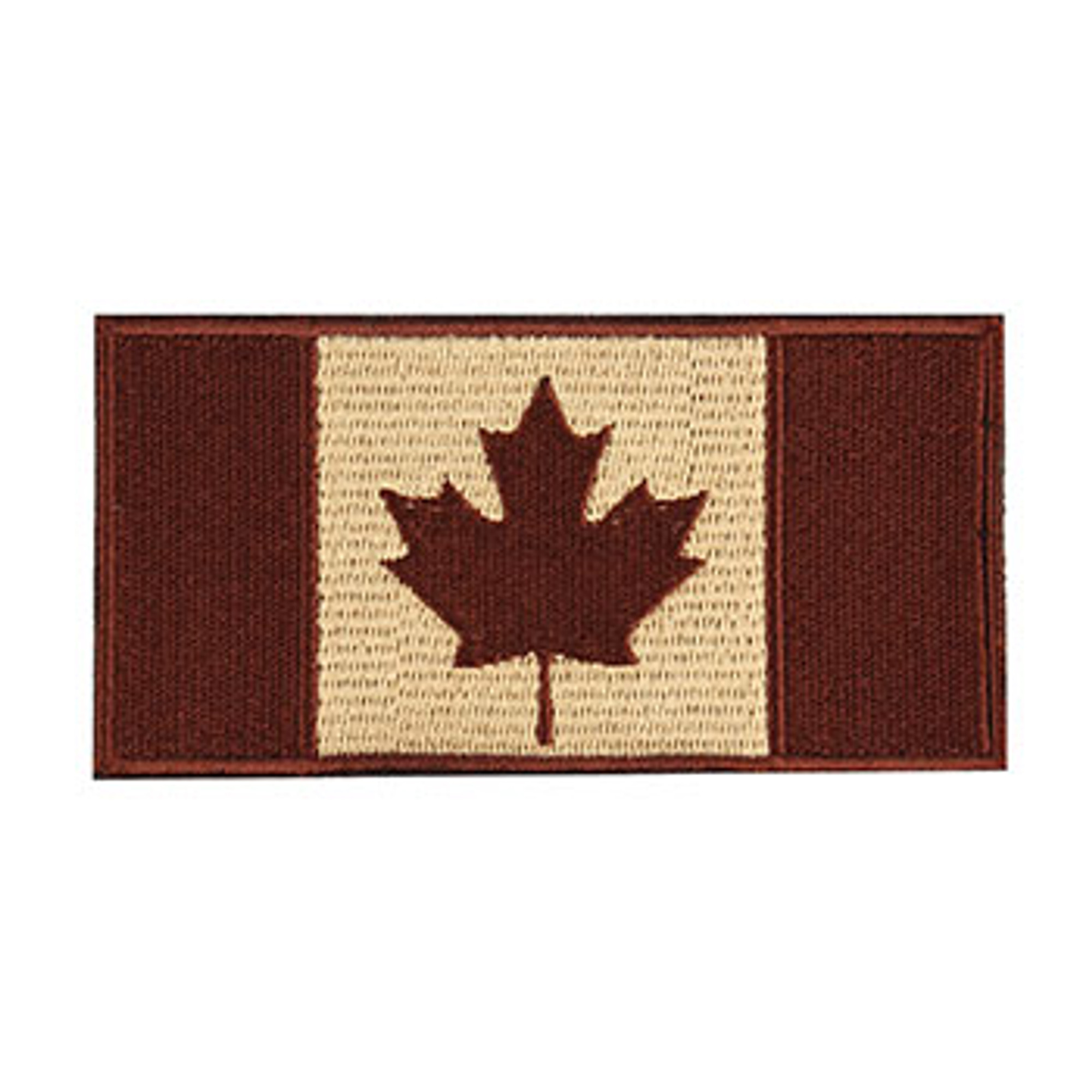 Canadian Flag 2"x1" Patch - Earth