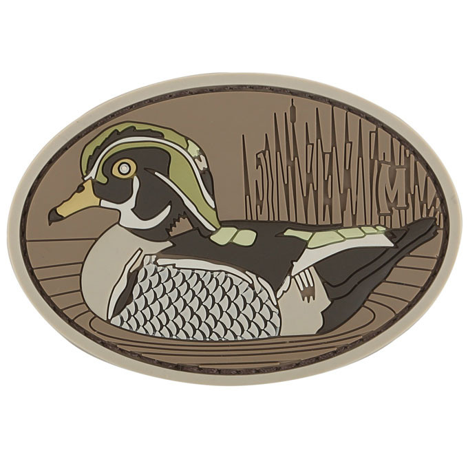 Wood Duck PVC - Morale Patch - Arid