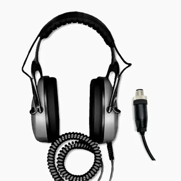 DetectorPro Gray Ghost Amphibian II Headphones for Minelab CTX 3030