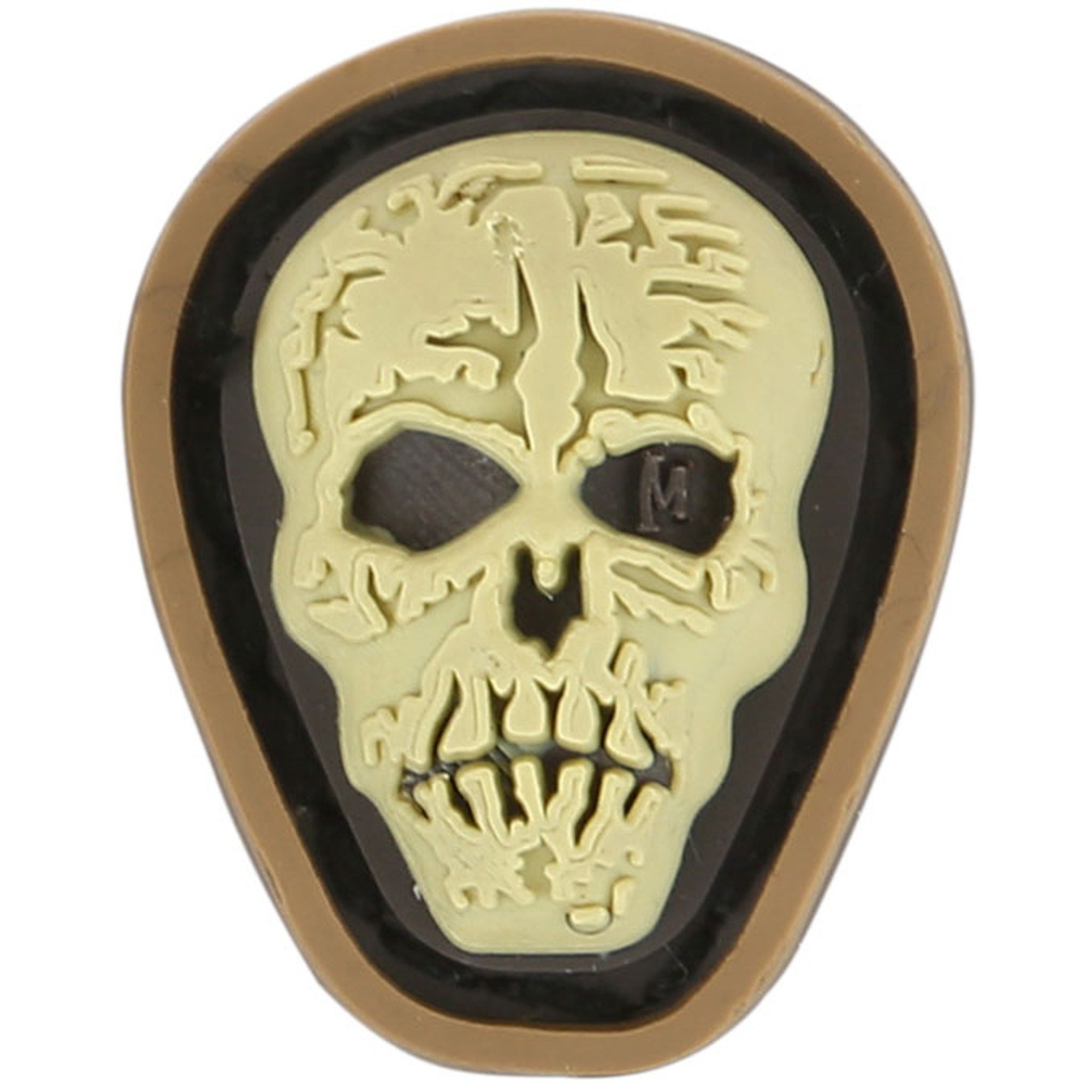 Hi Relief Skull Micro Morale Patch - Arid