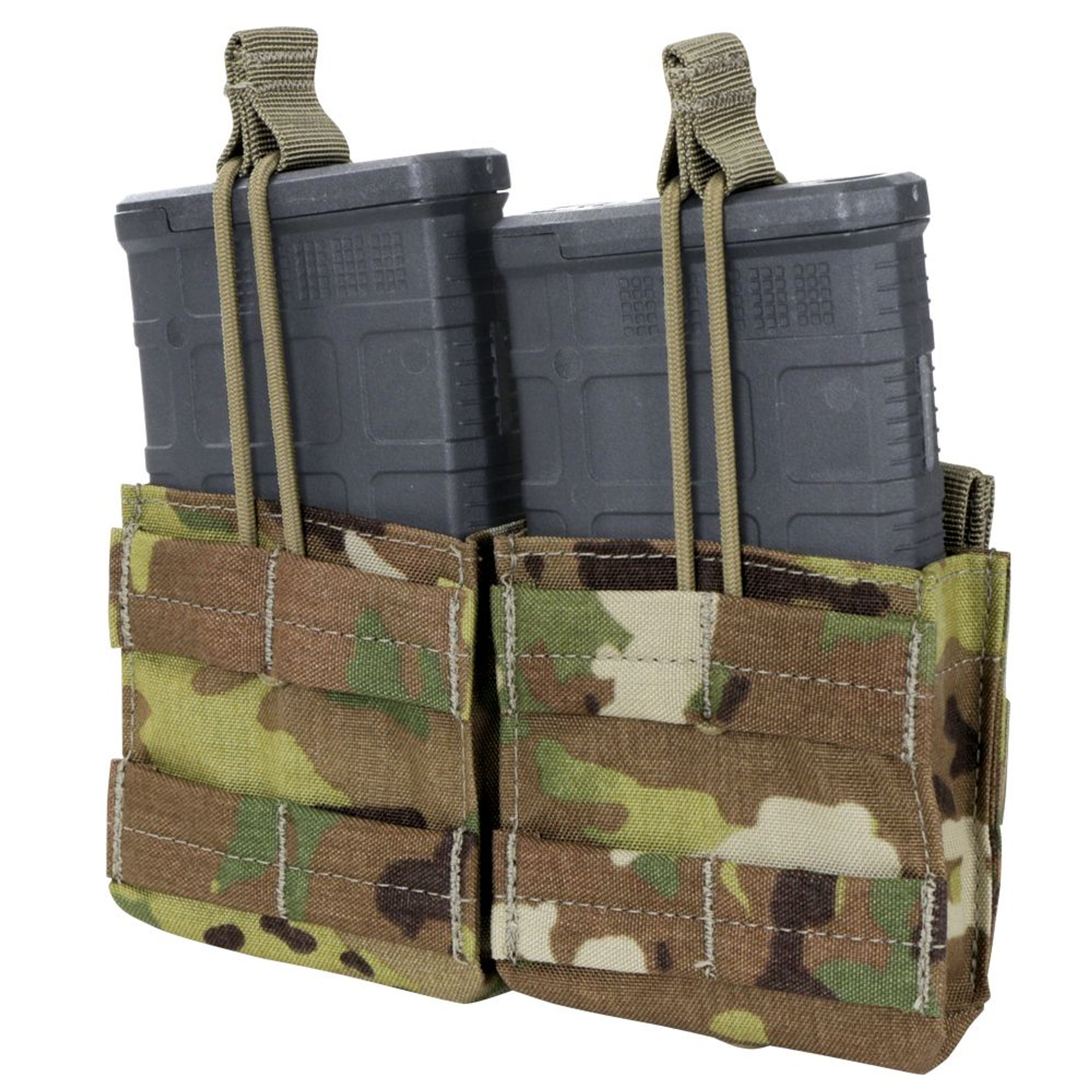 Condor Double Open-Top M14 Mag Pouch - Scorpion OCP
