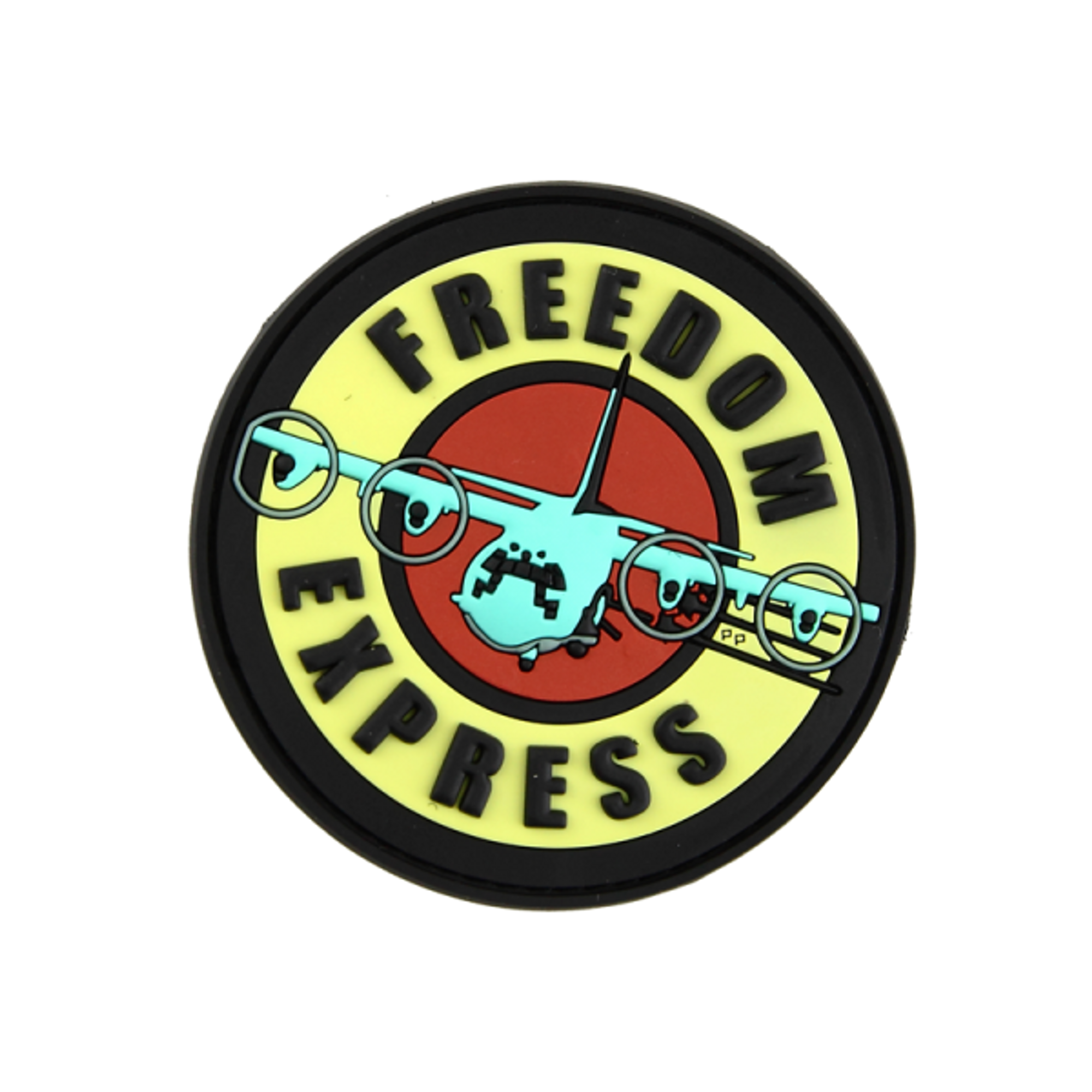 Freedom Express PVC - Morale Patch - Blue