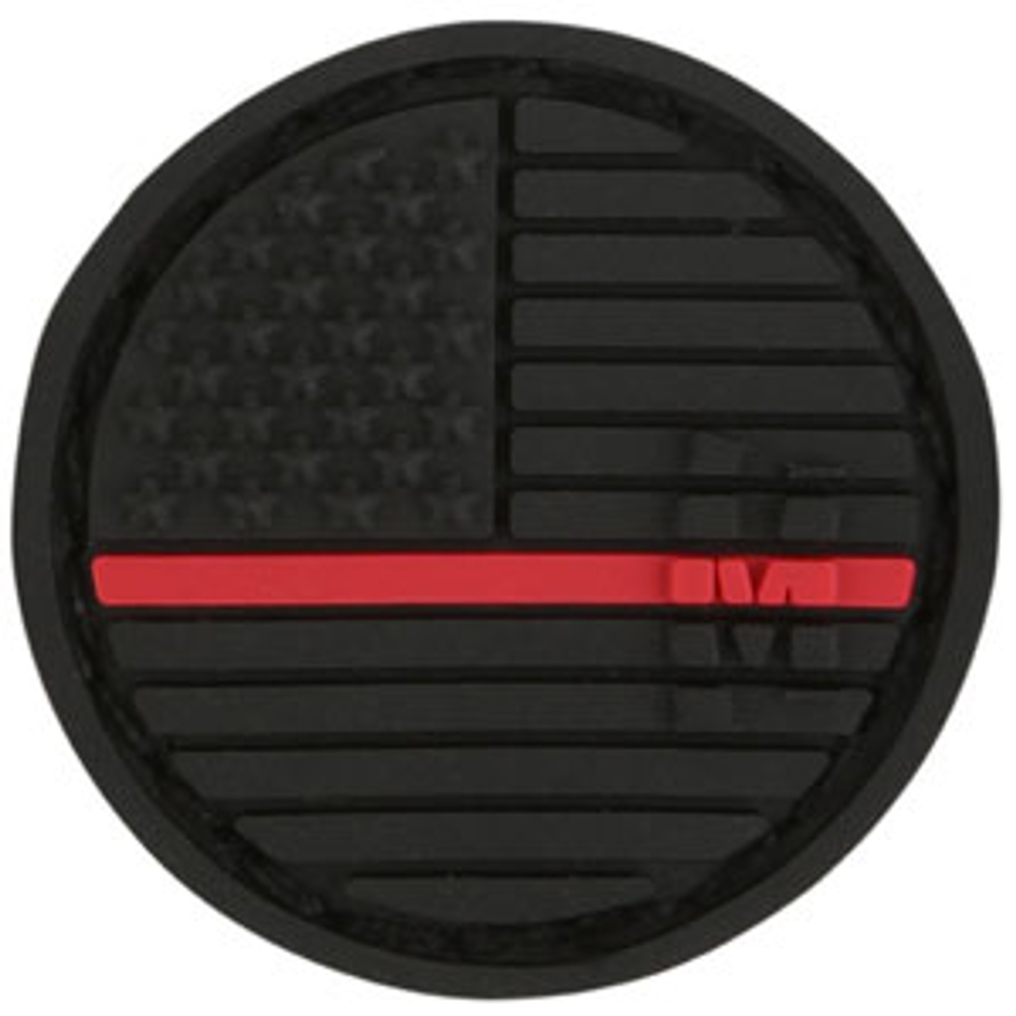 US Flag Micropatch - Fire Fighter - Morale Patch