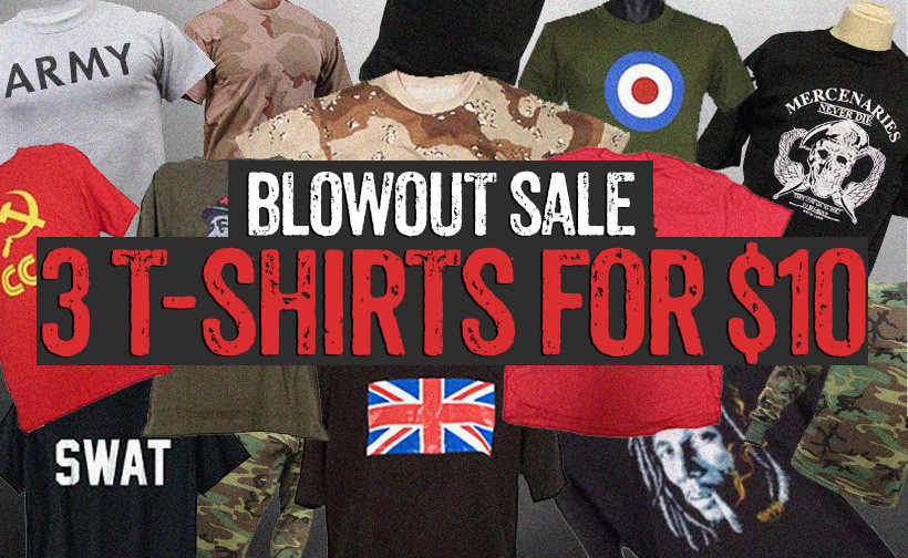3 Pack of Assorted T-Shirts